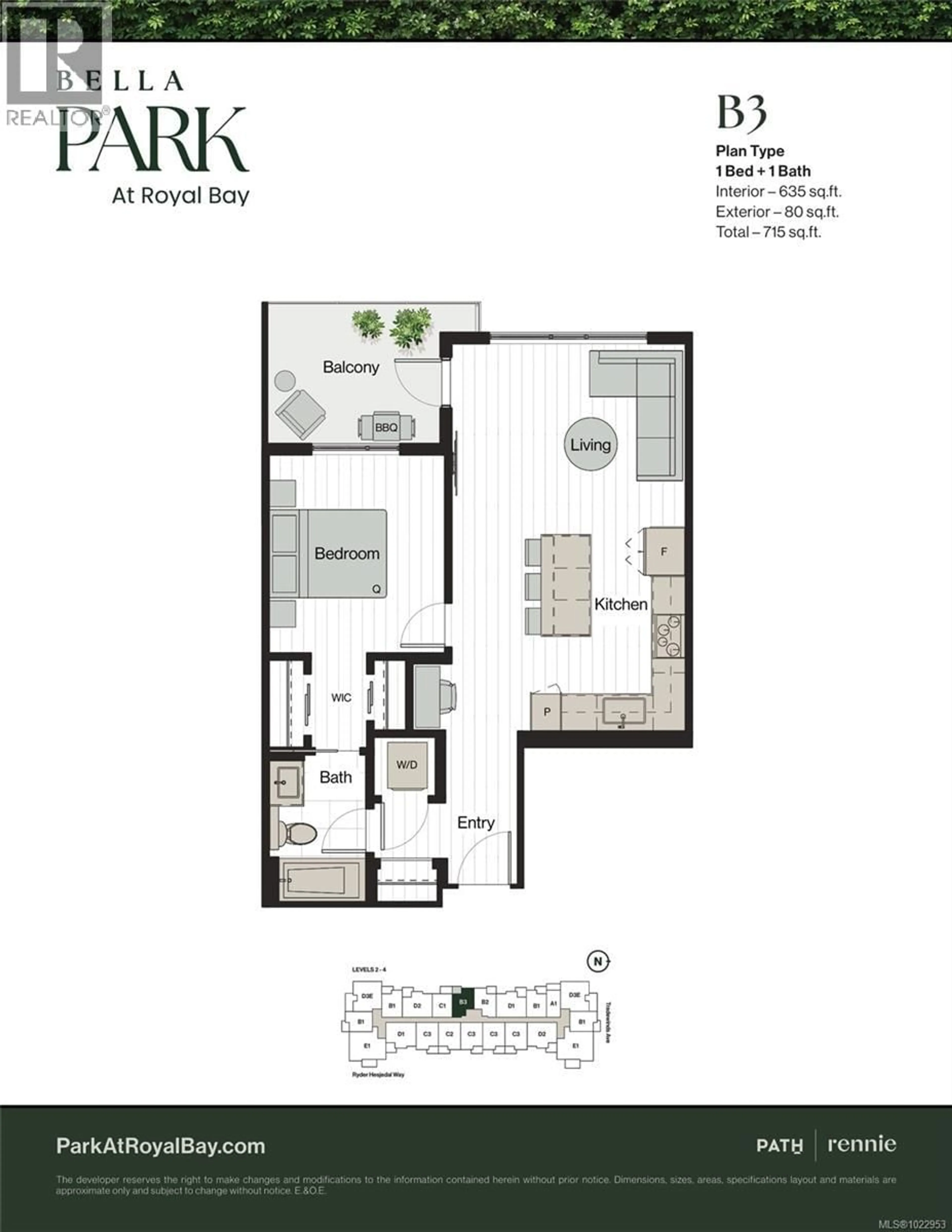 Floor plan for 210 - 3582 RYDER HESJEDAL WAY, Colwood British Columbia V9C0J6