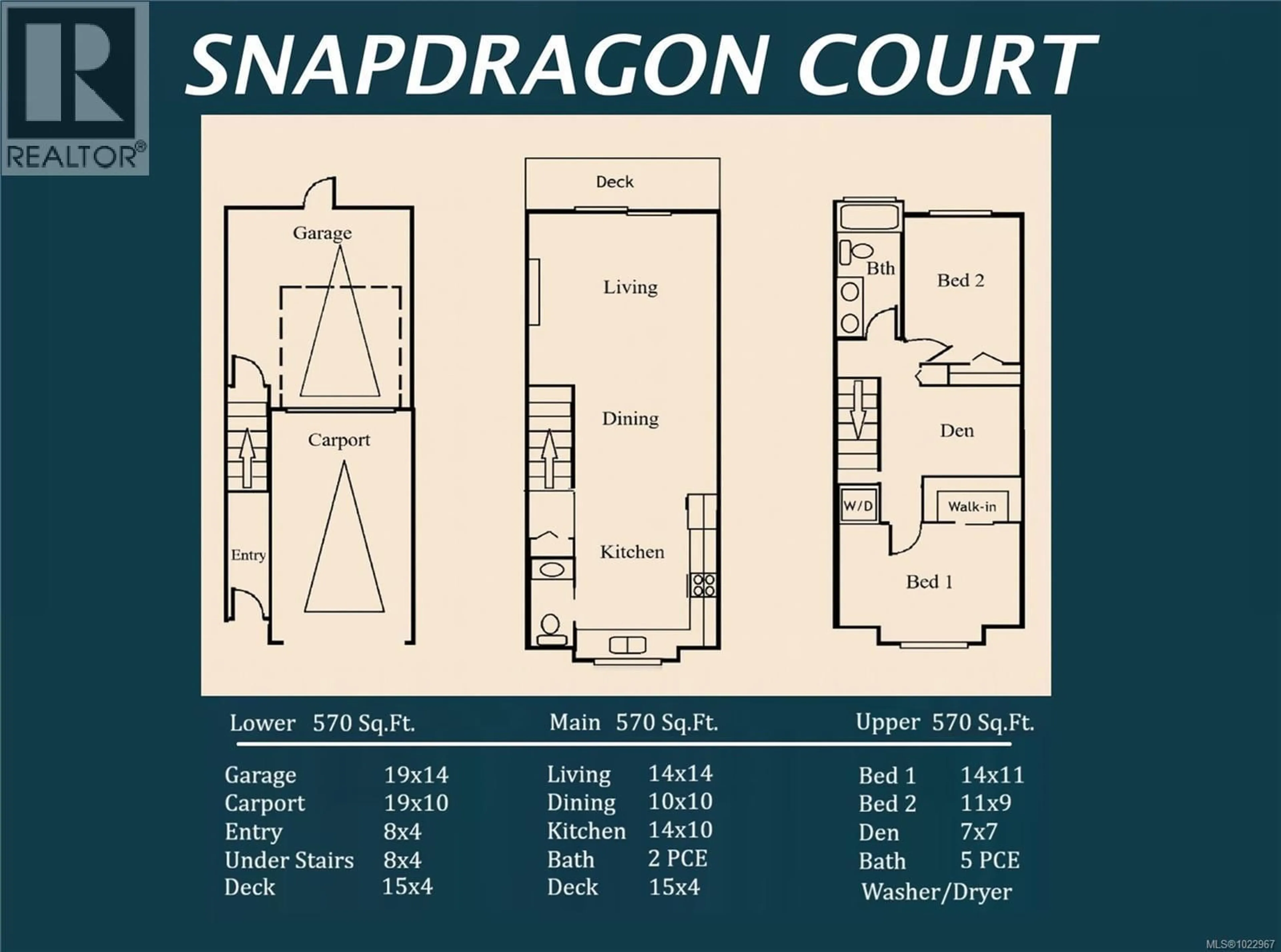 Floor plan for 950 SNAPDRAGON COURT, Langford British Columbia V9C2P3