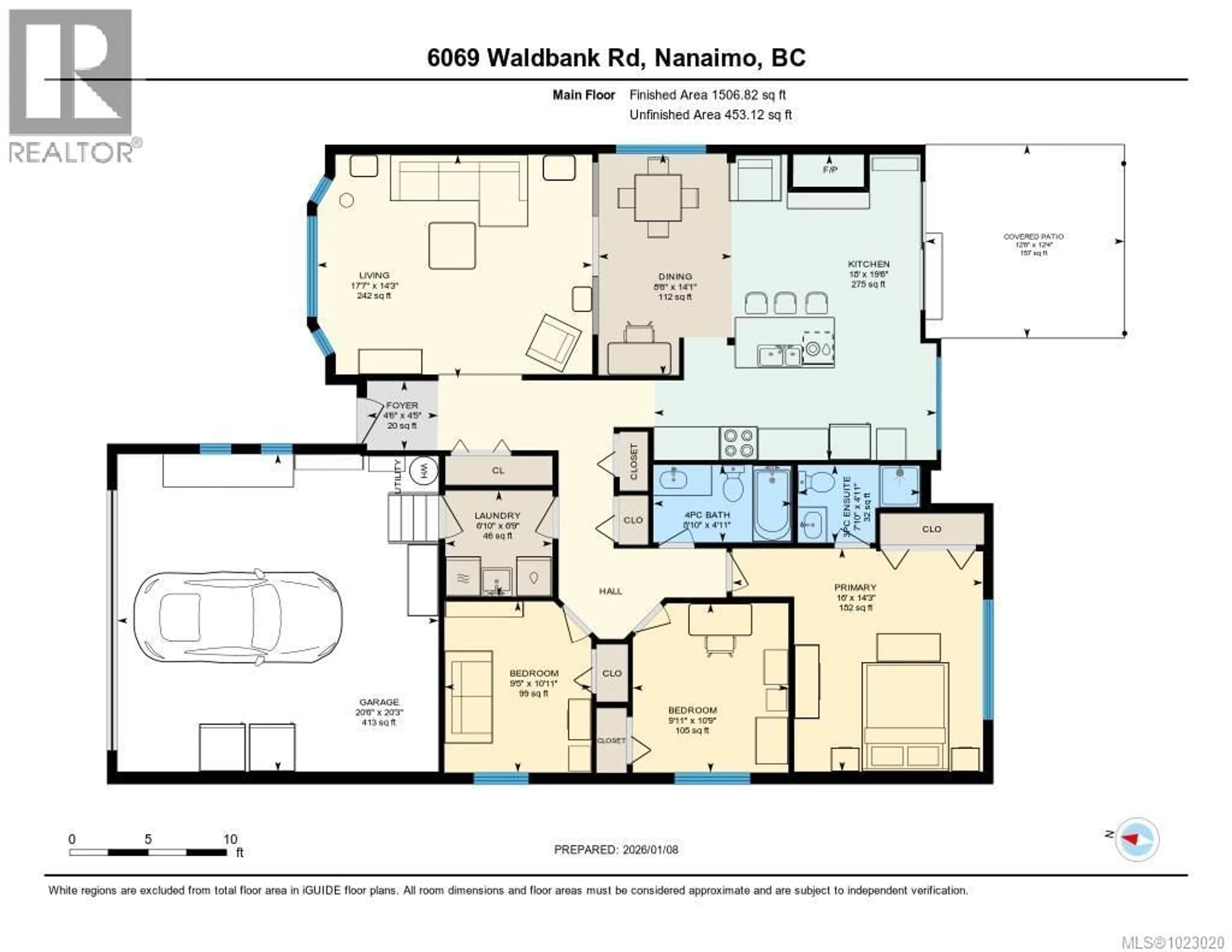 Floor plan for 6069 WALDBANK ROAD, Nanaimo British Columbia V9V1C7