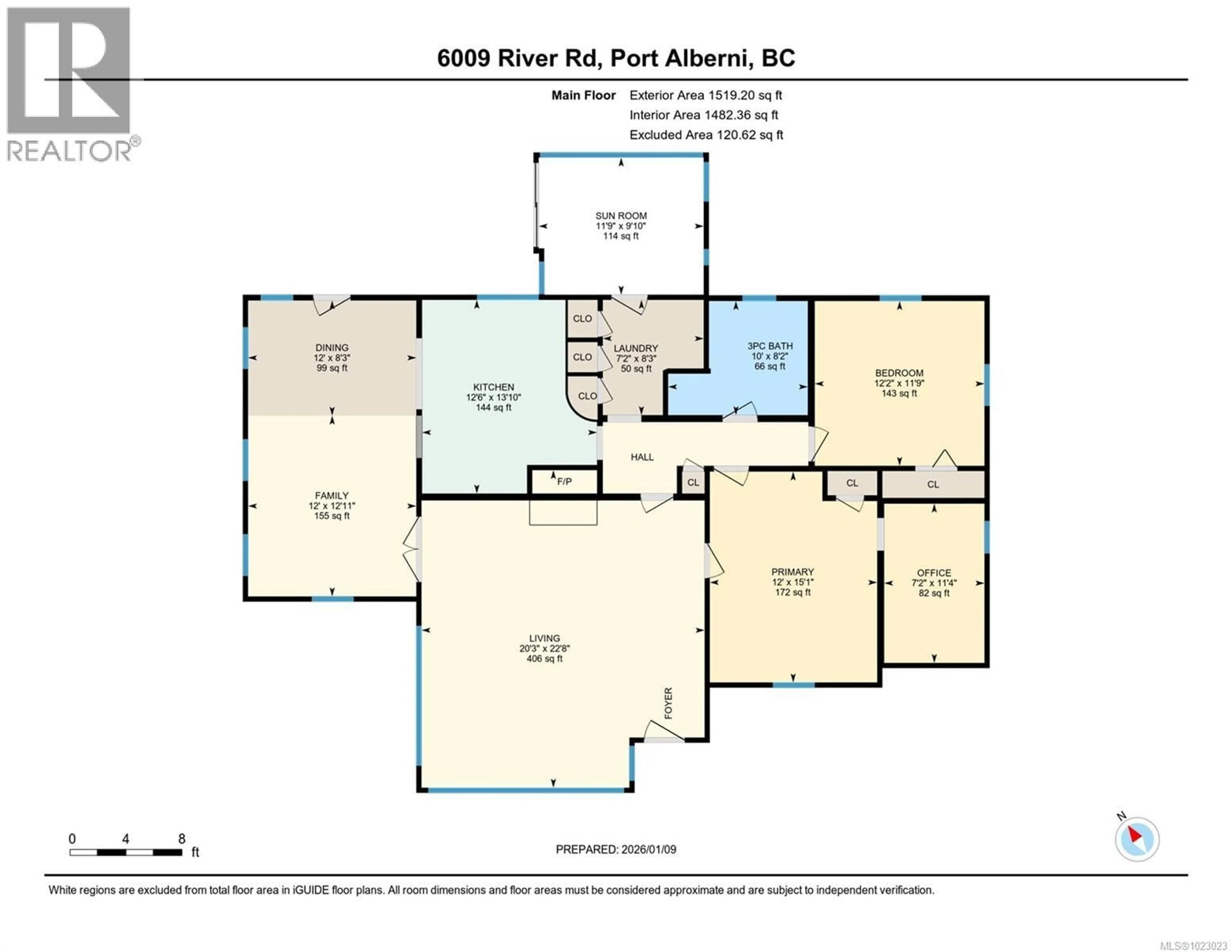 Floor plan for 6009 RIVER ROAD, Port Alberni British Columbia V9Y6Z8