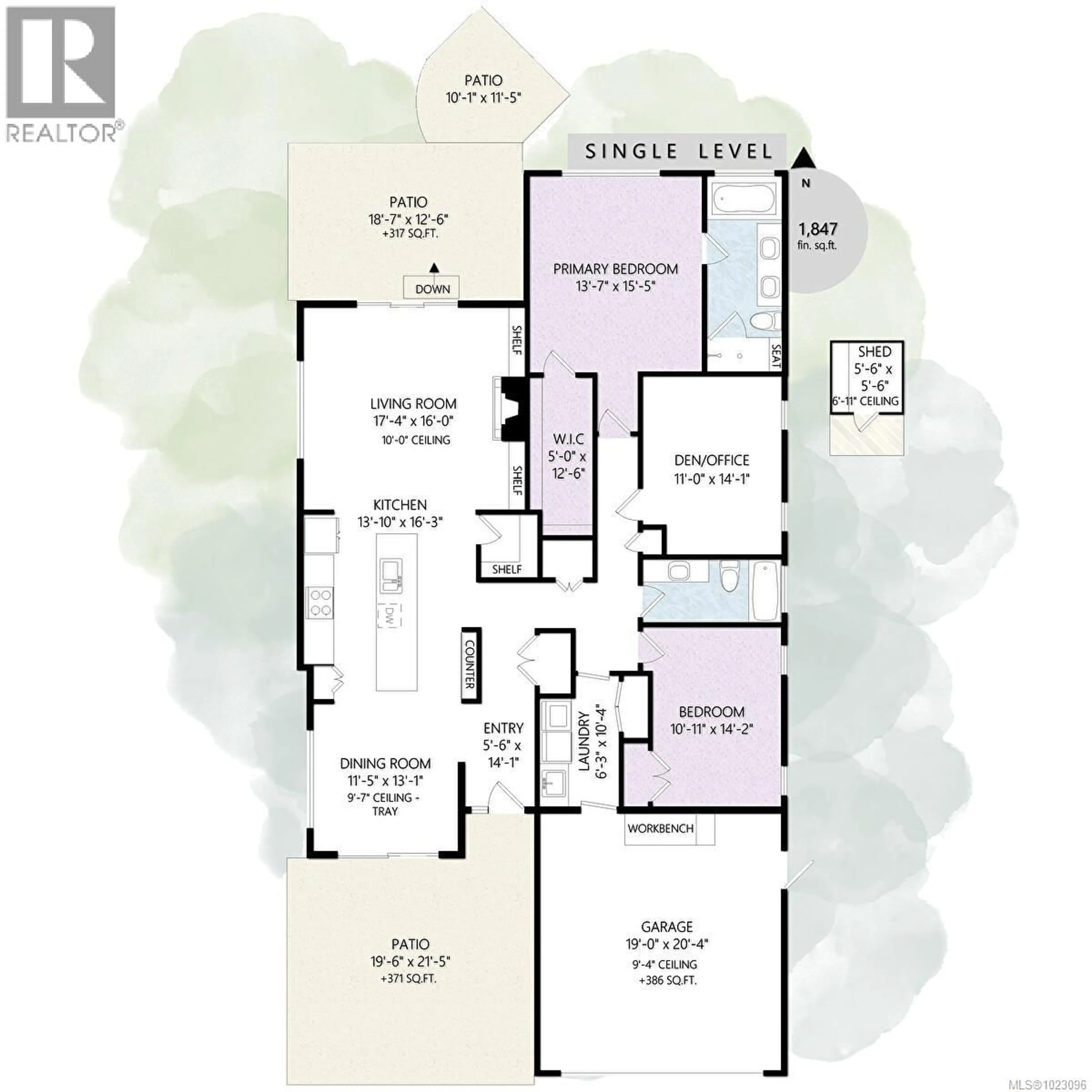 Floor plan for 731 WEST RIDGE WAY, Qualicum Beach British Columbia V9K0A9