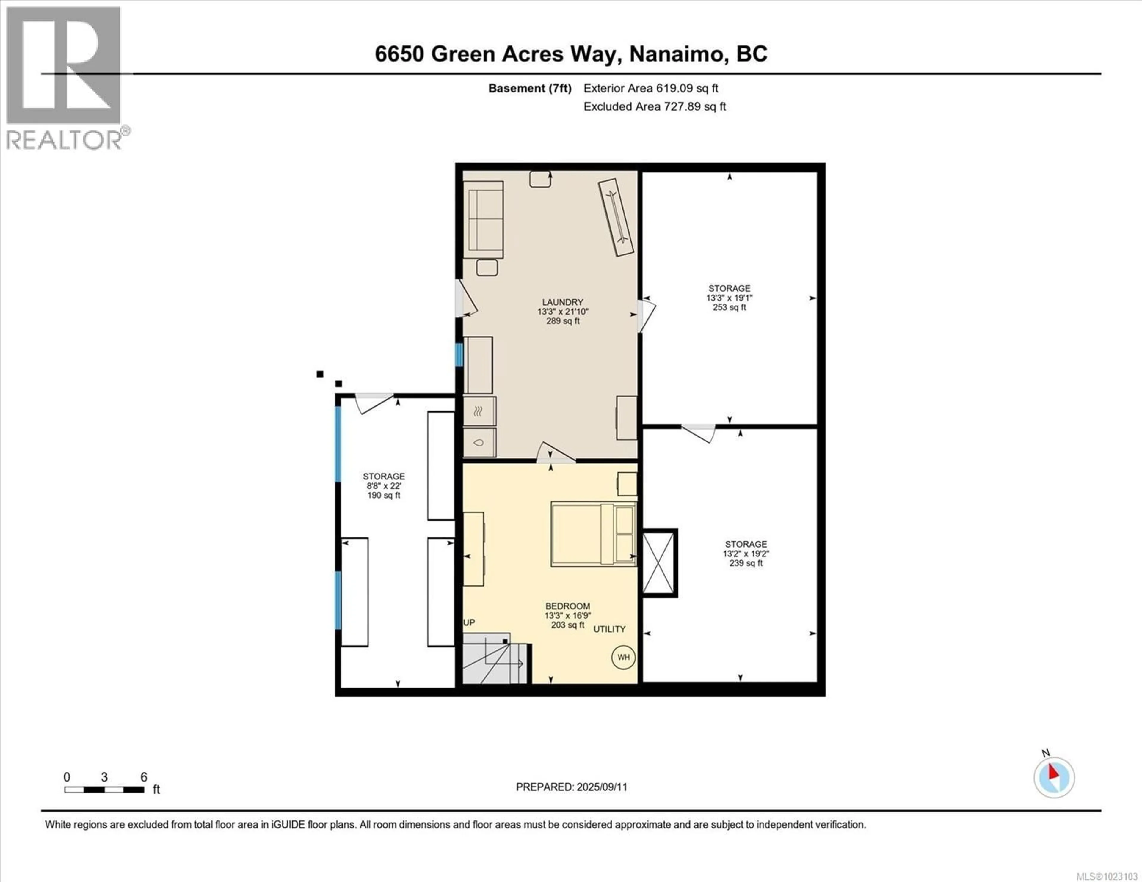 Floor plan for 6650 GREEN ACRES WAY, Nanaimo British Columbia V9T5R9