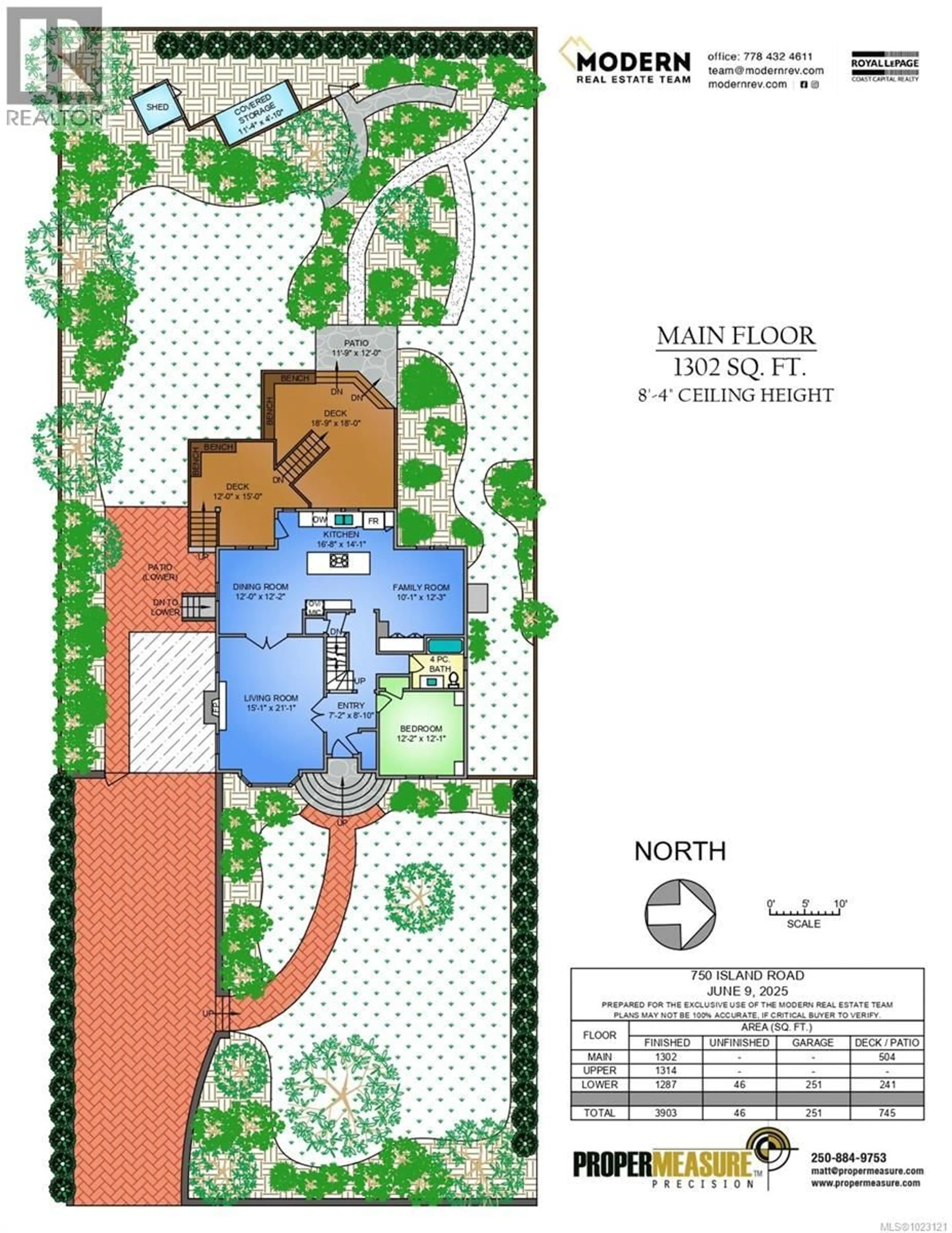 Floor plan for 750 ISLAND ROAD, Oak Bay British Columbia V8S2T9