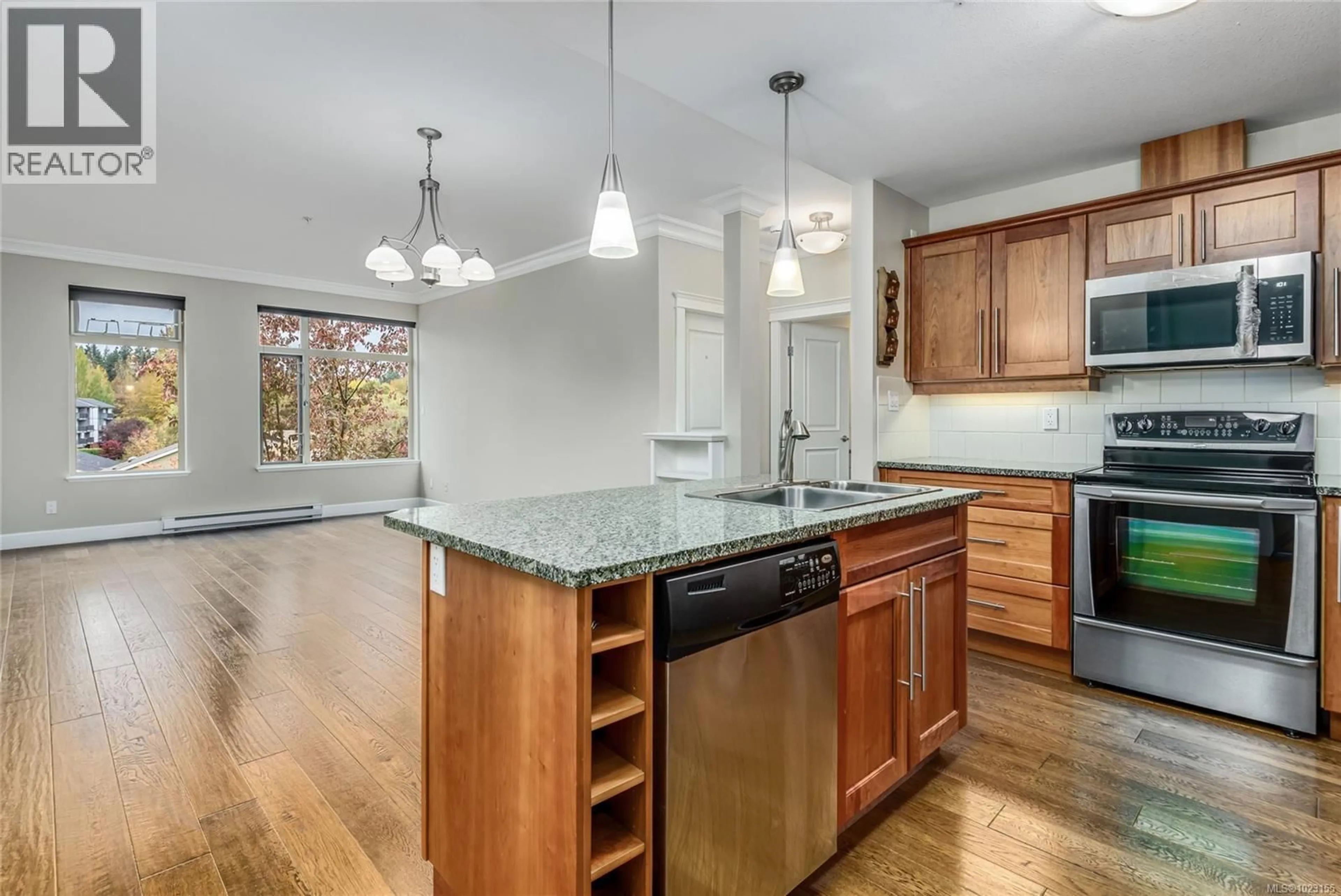 Open concept kitchen, unknown for 2309 - 44 ANDERTON AVENUE, Courtenay British Columbia V9N2G8