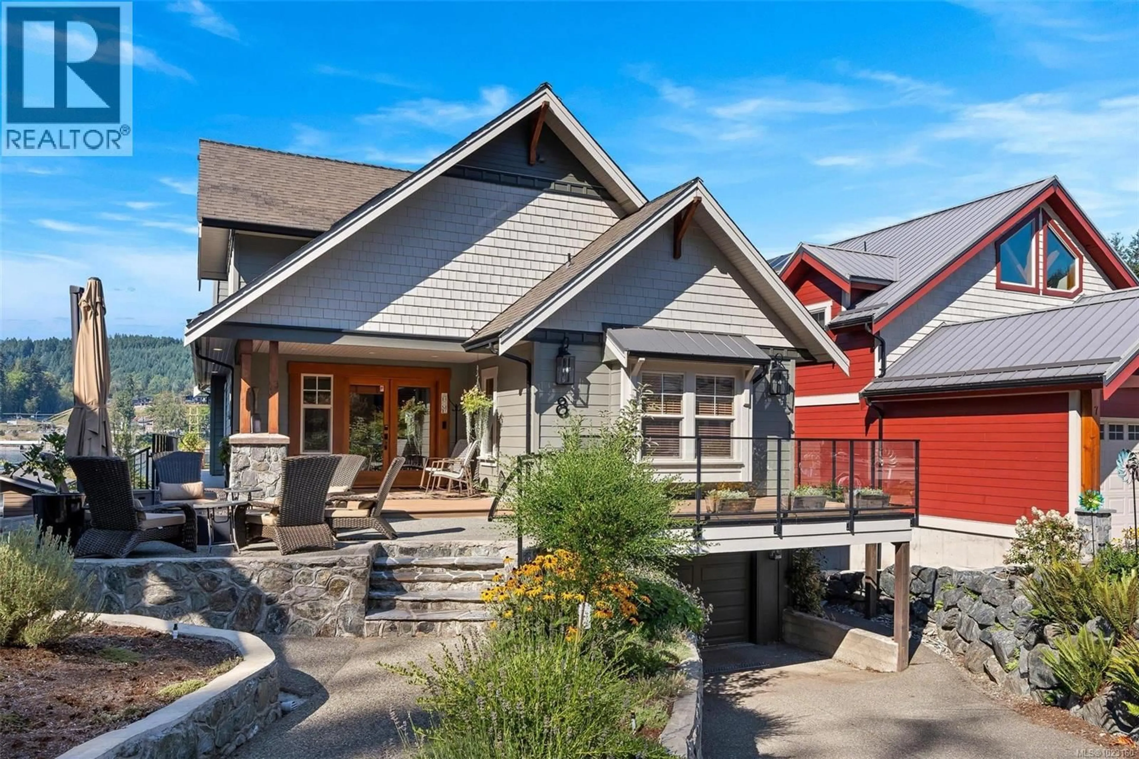 Home with brick exterior material, street for 8 - 537 POINT IDEAL DRIVE, Lake Cowichan British Columbia V9A7J4