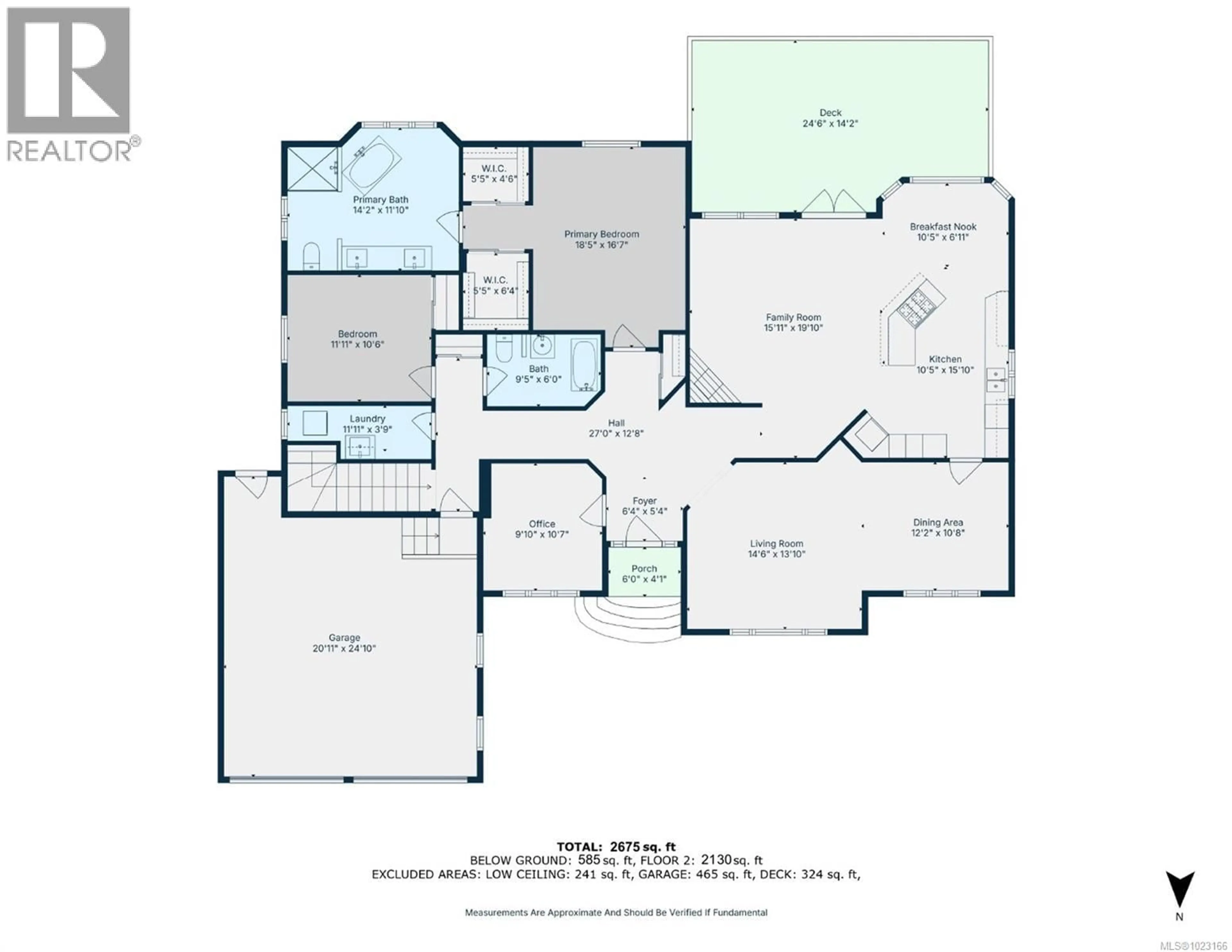 Floor plan for 2360 CASEY PLACE, Nanoose Bay British Columbia V9P9G5