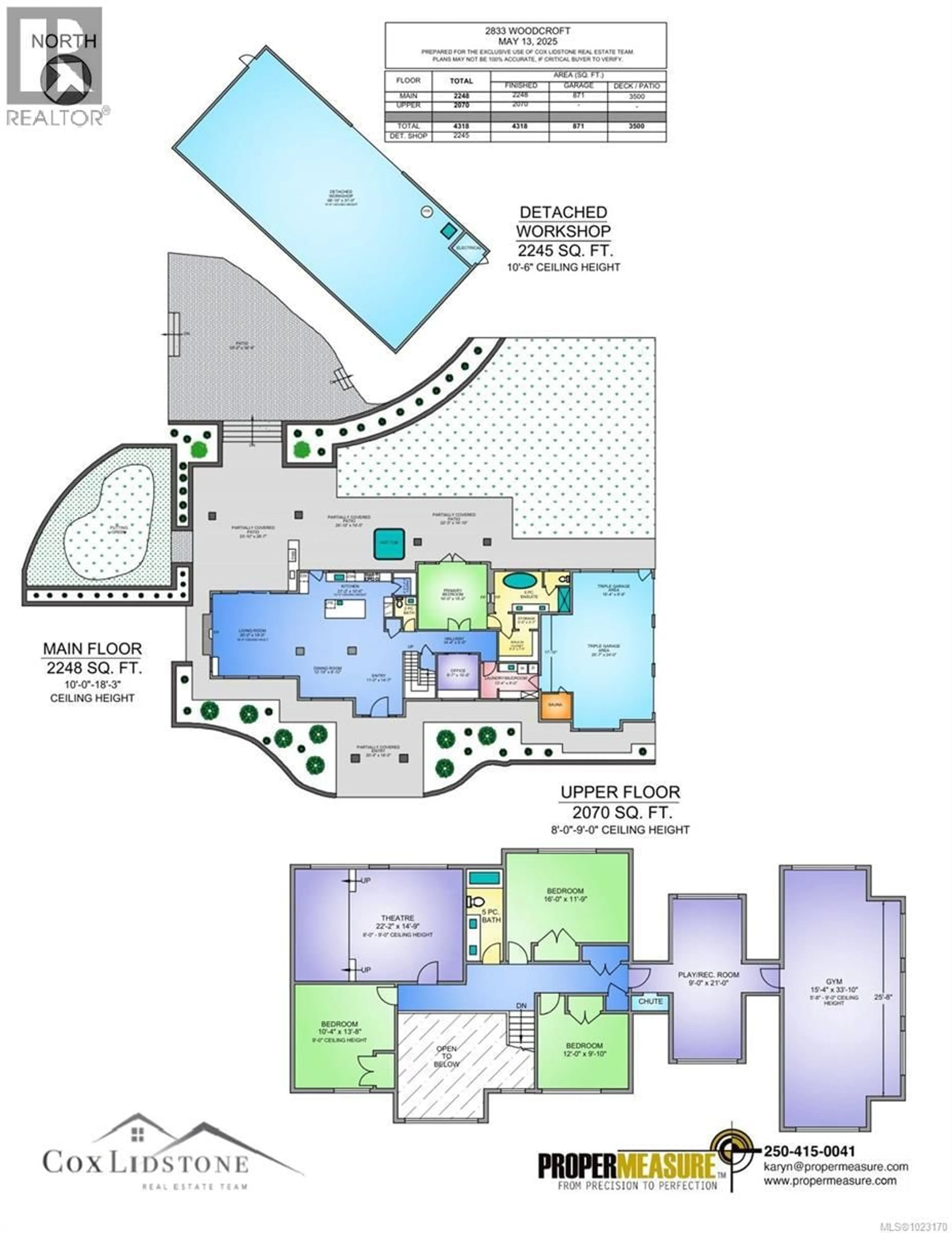 Floor plan for 2833 WOODCROFT PLACE, Shawnigan Lake British Columbia V8H2E4