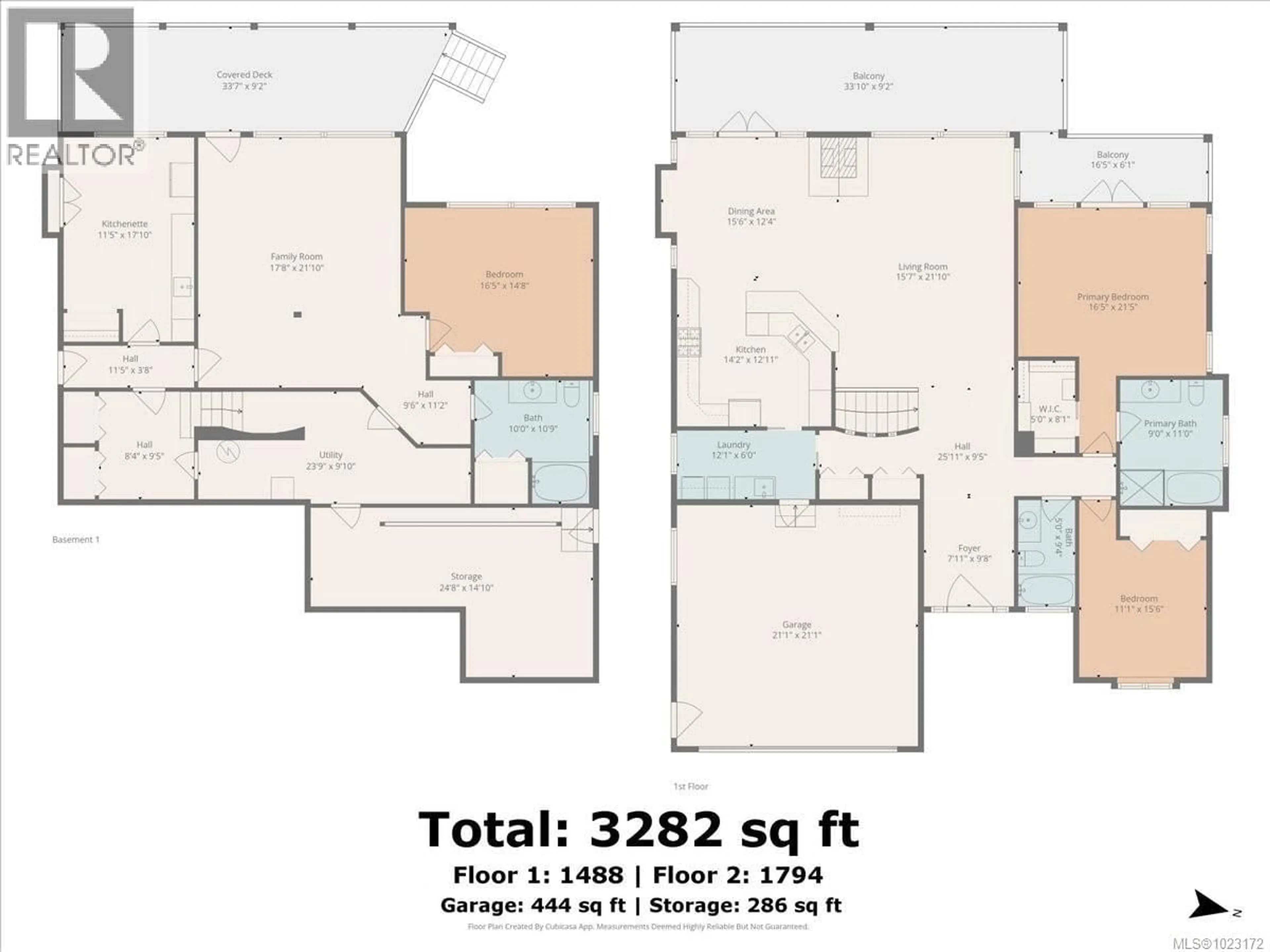 Floor plan for 5498 HIGHLAND DRIVE, Port Alberni British Columbia V9Y7G7