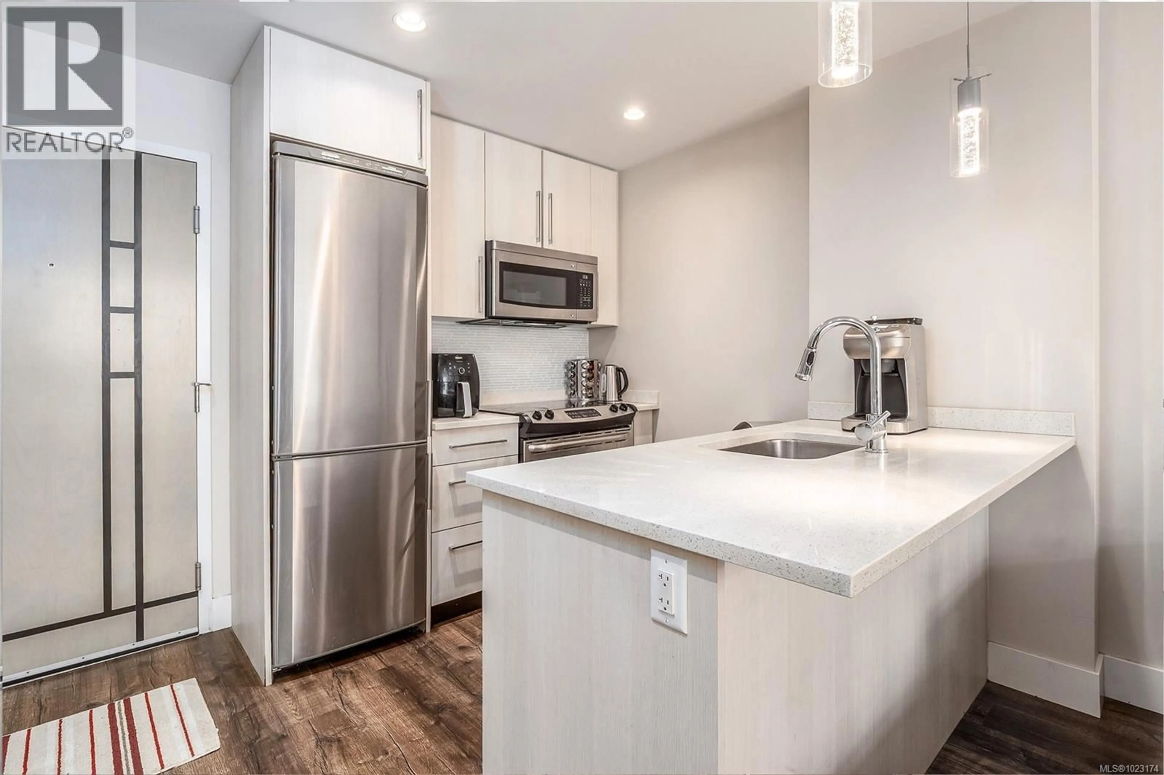 Open concept kitchen, unknown for 408 - 1090 JOHNSON STREET, Victoria British Columbia V8V3P6