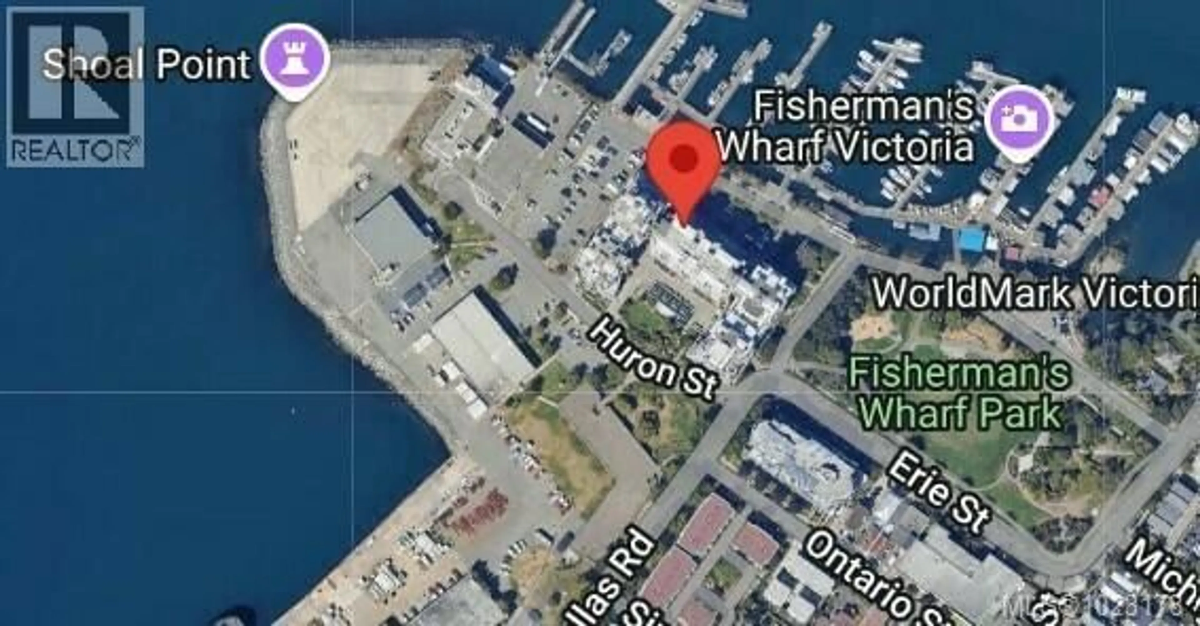 Picture of a map for 102 - 19 DALLAS ROAD, Victoria British Columbia V8V5A6