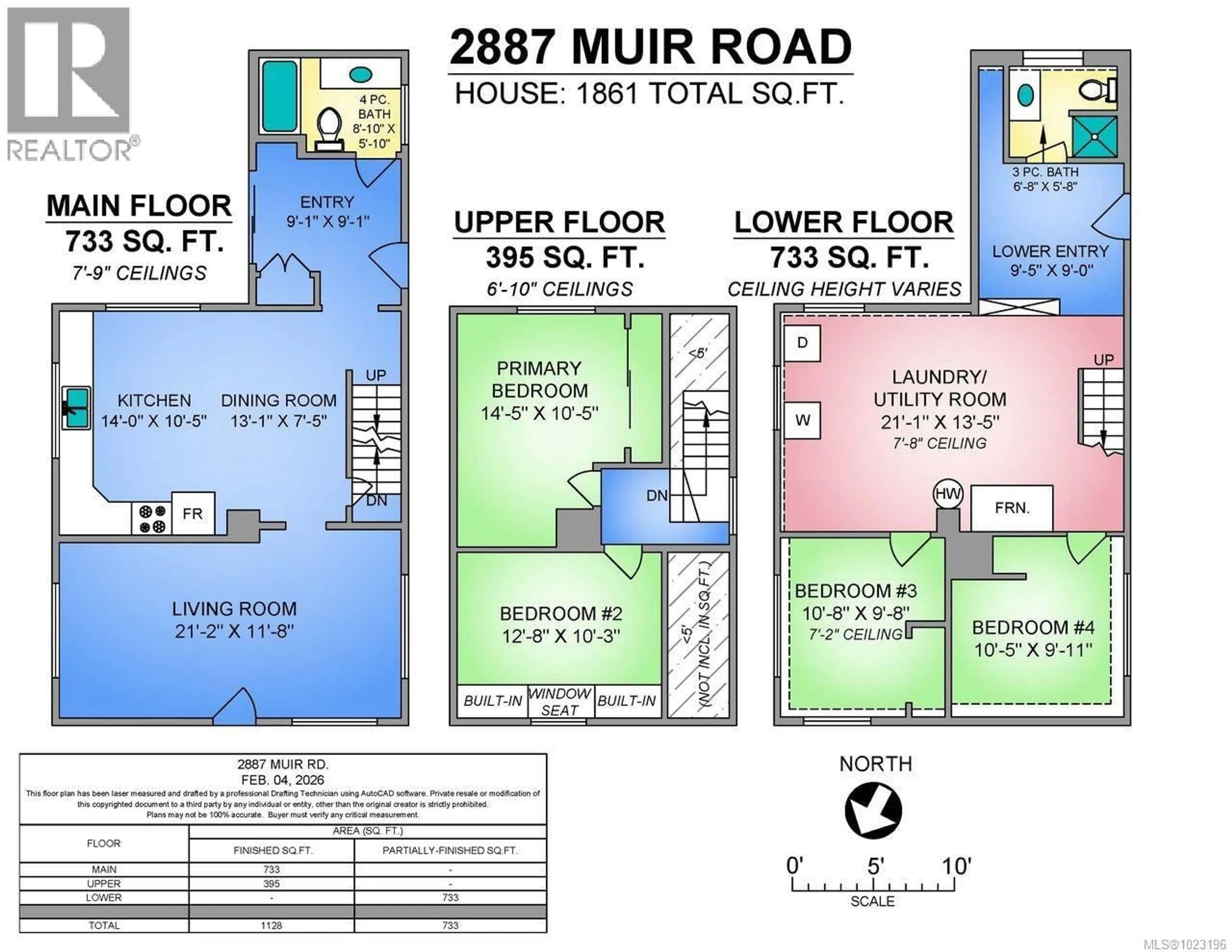 Floor plan for 2887 MUIR ROAD, Courtenay British Columbia V9N6A2