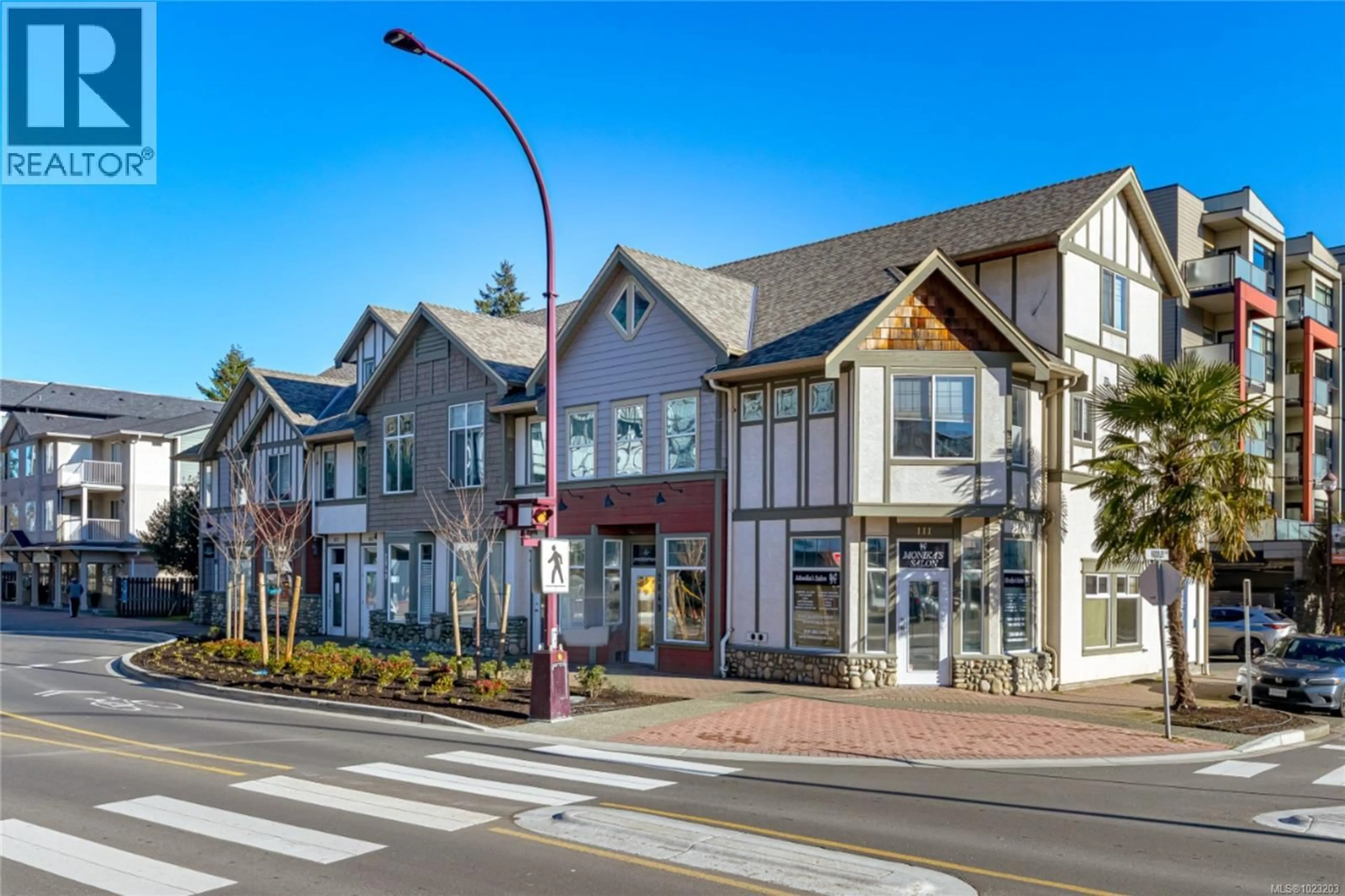 Home with vinyl exterior material, street for 107 - 2849 PEATT ROAD, Langford British Columbia V9B3V5