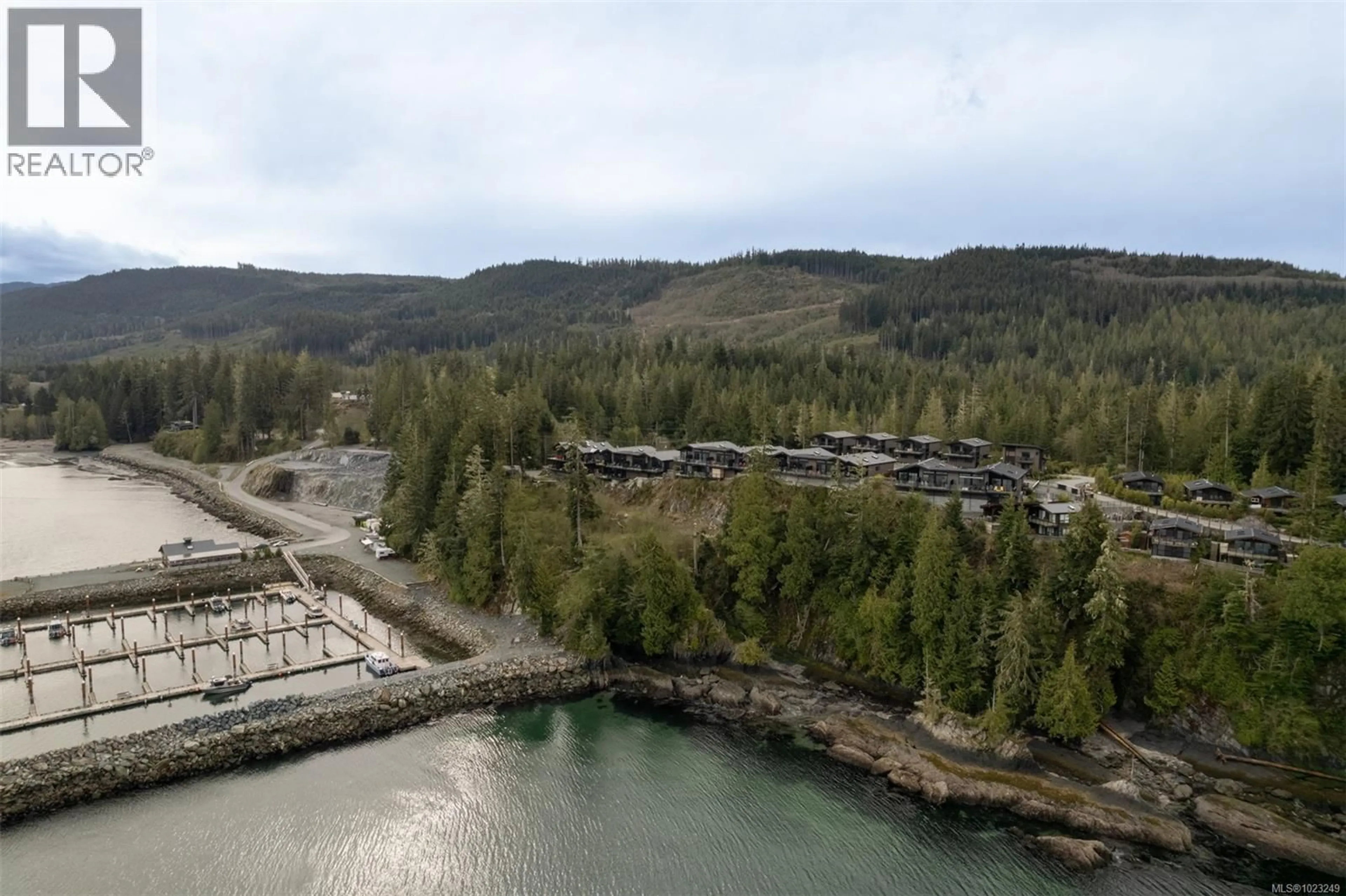 A pic from outside/outdoor area/front of a property/back of a property/a pic from drone, water/lake/river/ocean view for 245 - 6596 BAIRD ROAD, Port Renfrew British Columbia V0S1K0