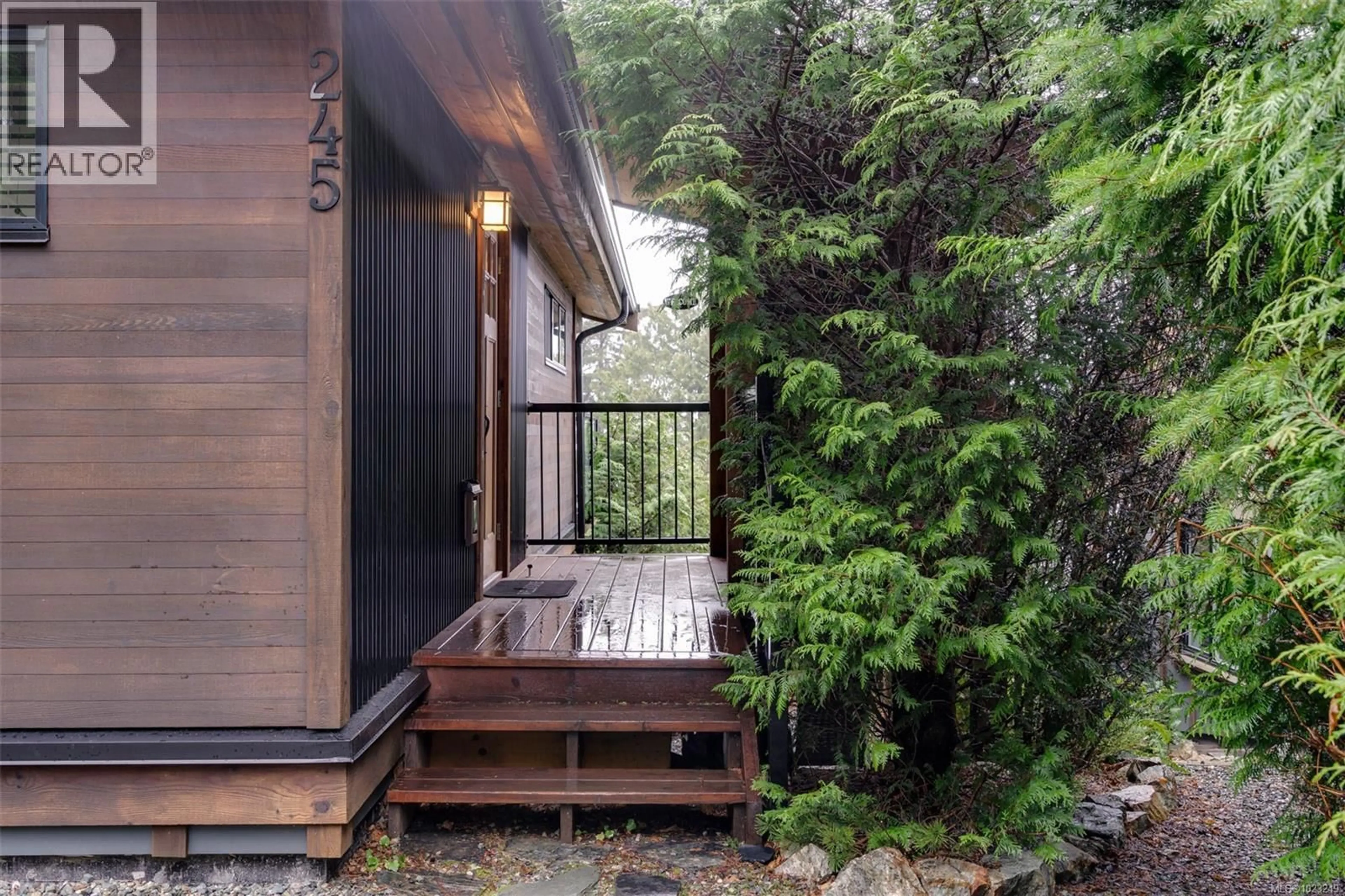 Patio, forest/trees view for 245 - 6596 BAIRD ROAD, Port Renfrew British Columbia V0S1K0