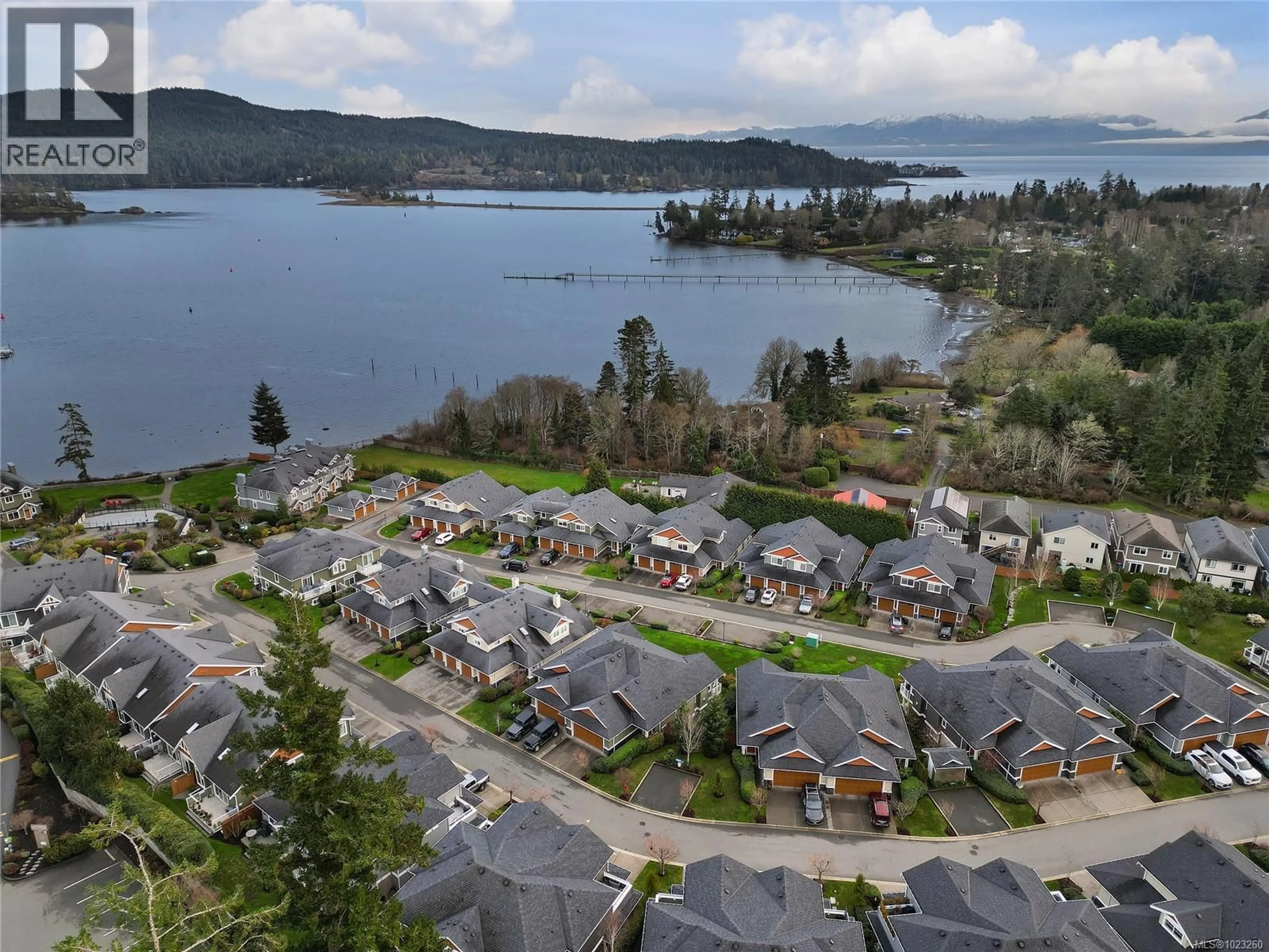 A pic from outside/outdoor area/front of a property/back of a property/a pic from drone, water/lake/river/ocean view for 17 - 6995 NORDIN ROAD, Sooke British Columbia V9Z1L4