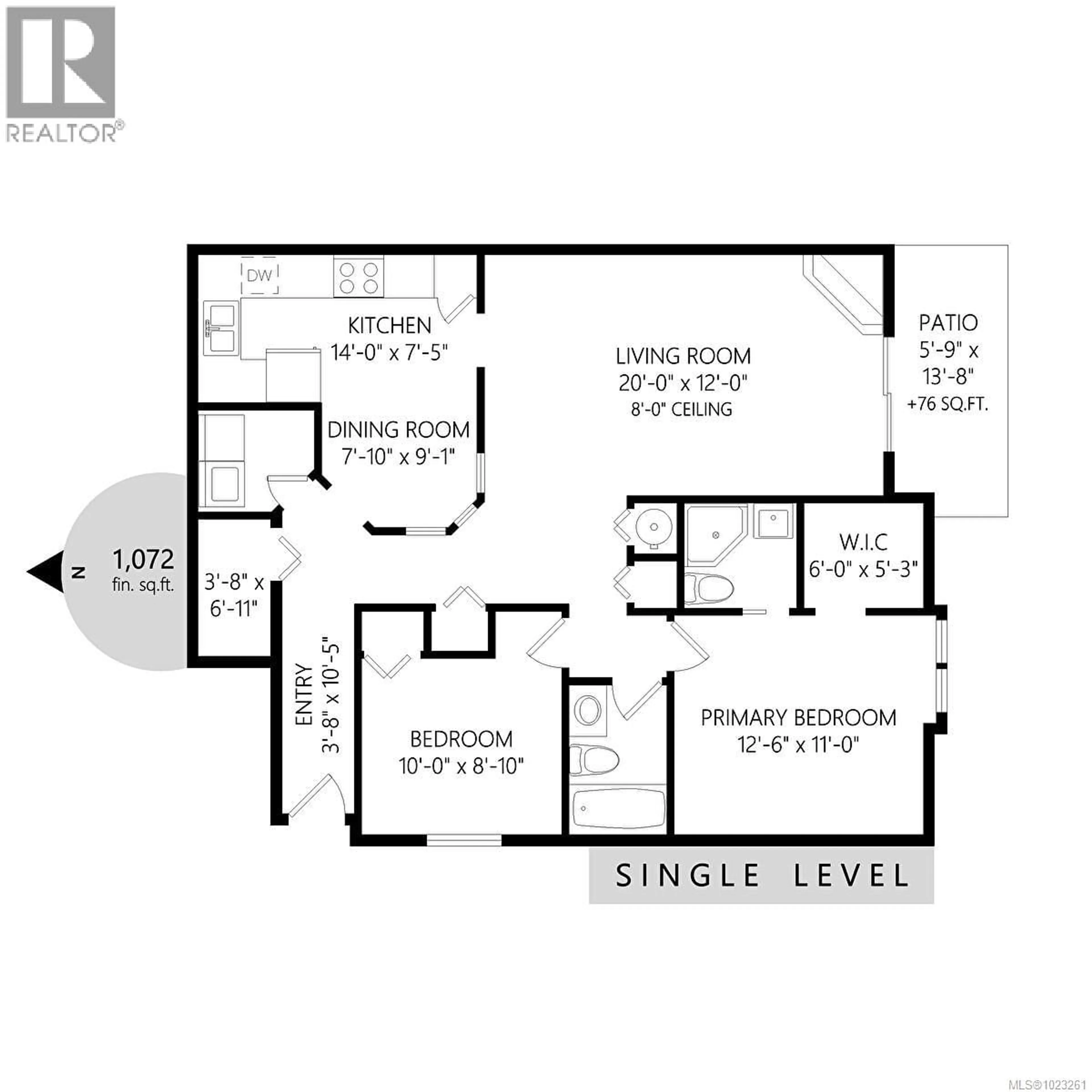 Floor plan for 3 - 370 CAIRNSMORE STREET, Duncan British Columbia V9L1Z7