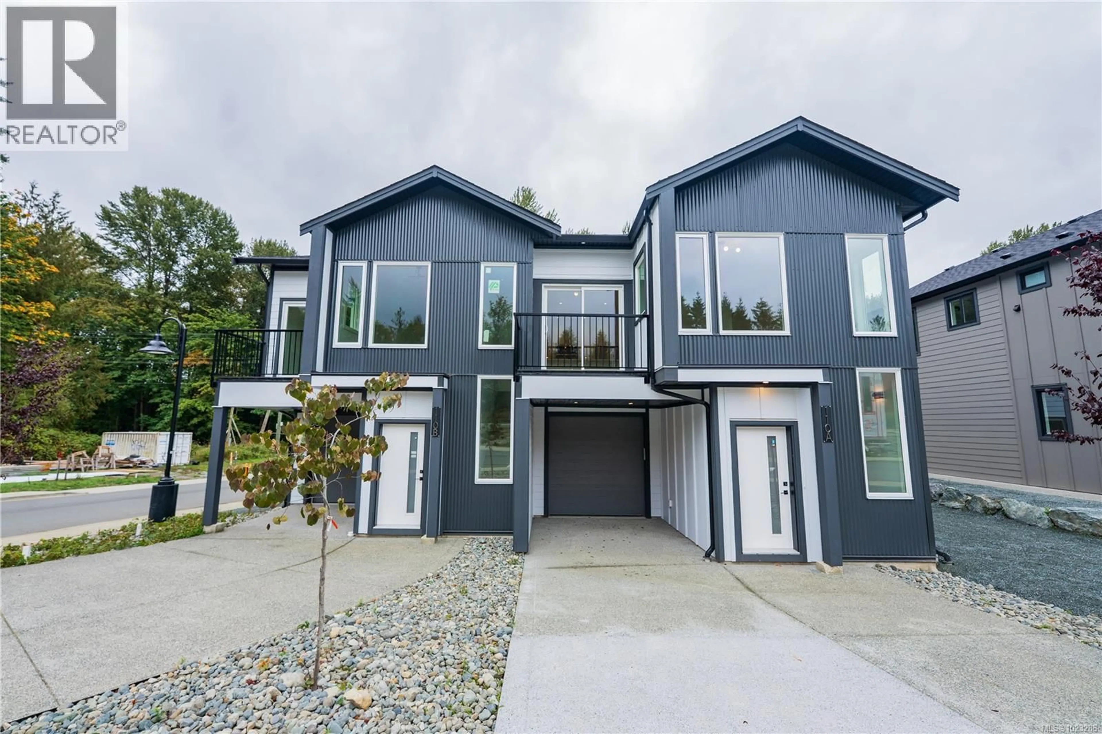 Home with vinyl exterior material, street for 110 PLANTE CRESCENT, Lake Cowichan British Columbia V0R2G0