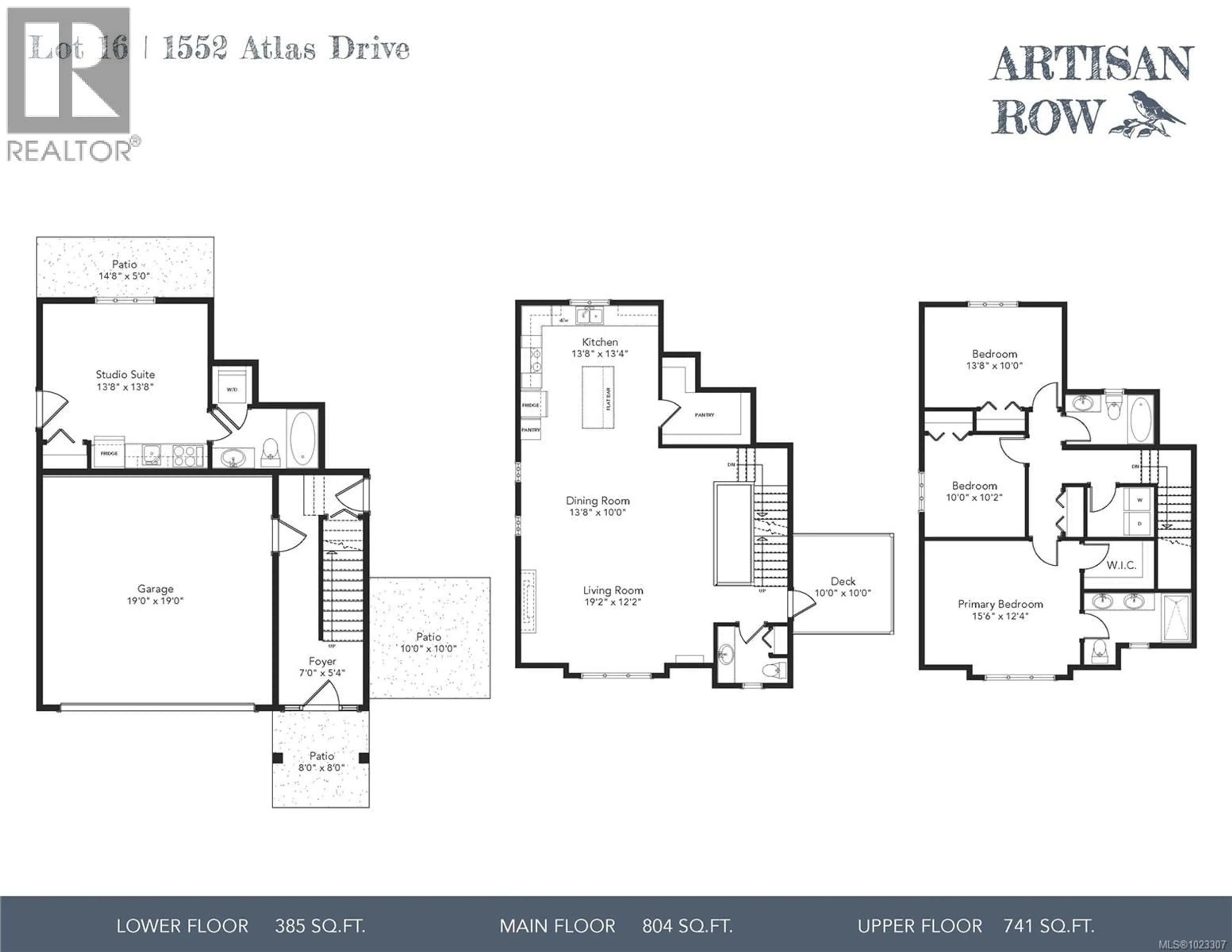 Floor plan for 1552 ATLAS DRIVE, Langford British Columbia V9B7C4