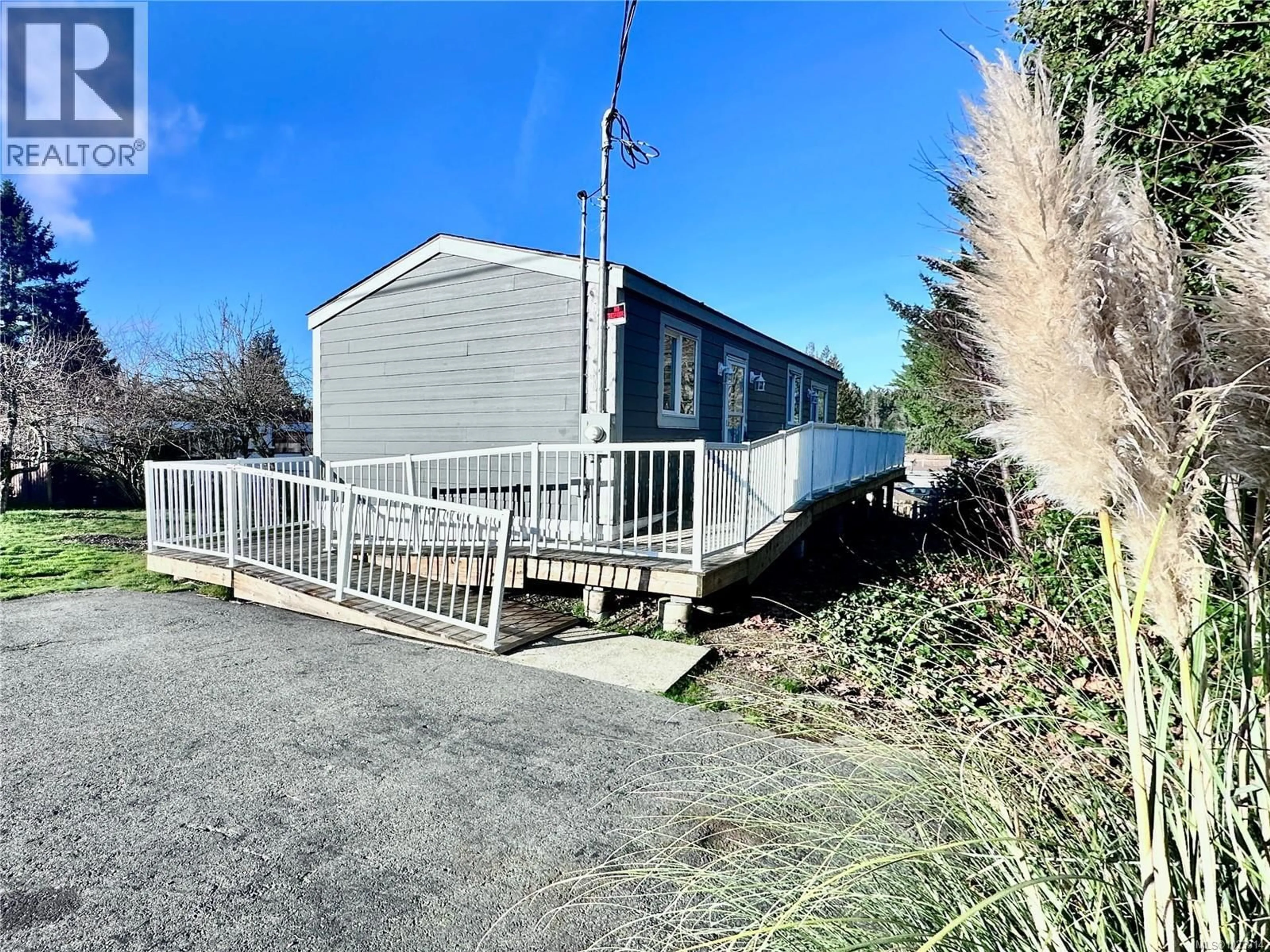 A pic from outside/outdoor area/front of a property/back of a property/a pic from drone, street for 1322 BIRCHWOOD ROAD, Ladysmith British Columbia V9G1R5