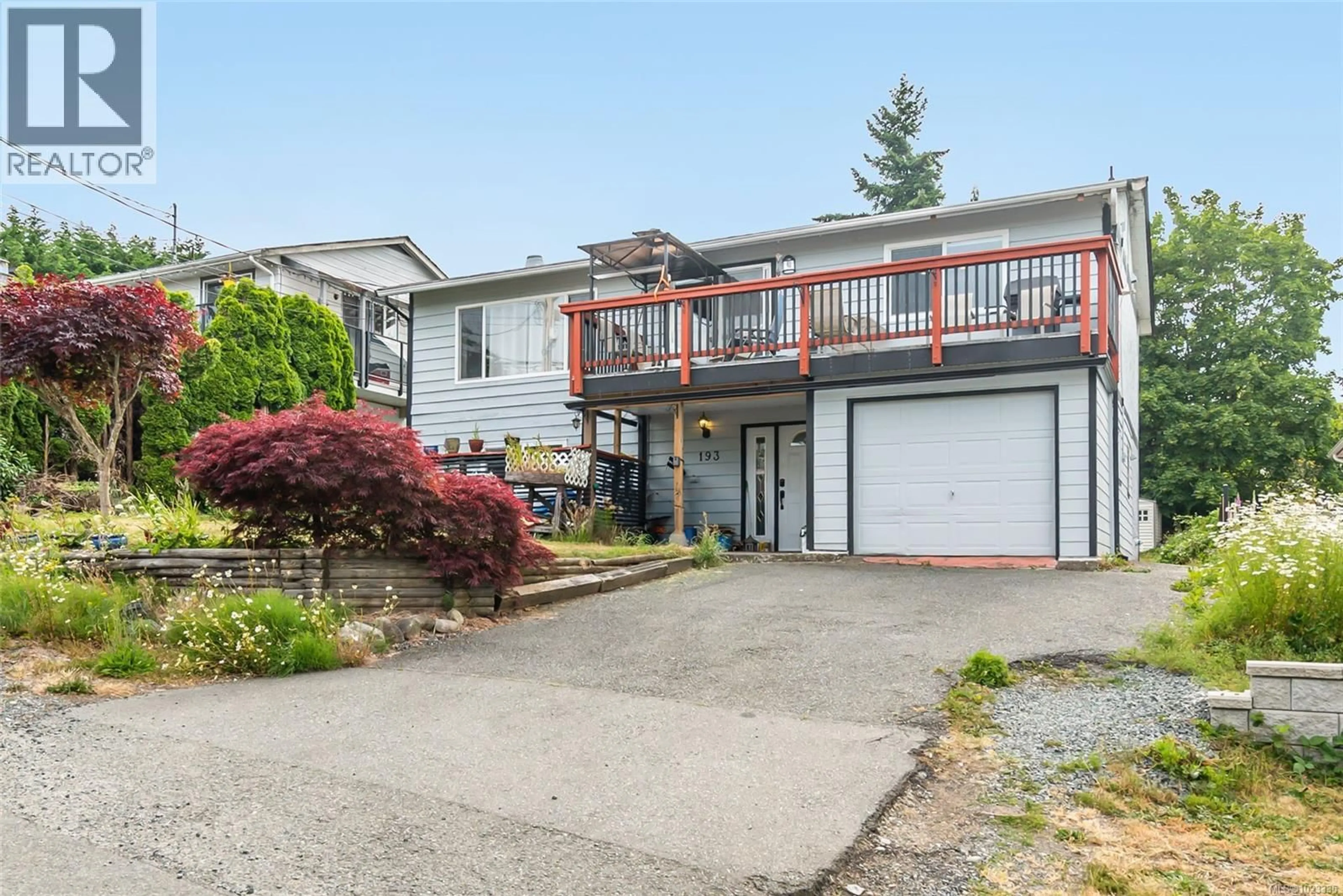 Home with vinyl exterior material, street for 193 CALDER ROAD, Nanaimo British Columbia V9R6J1