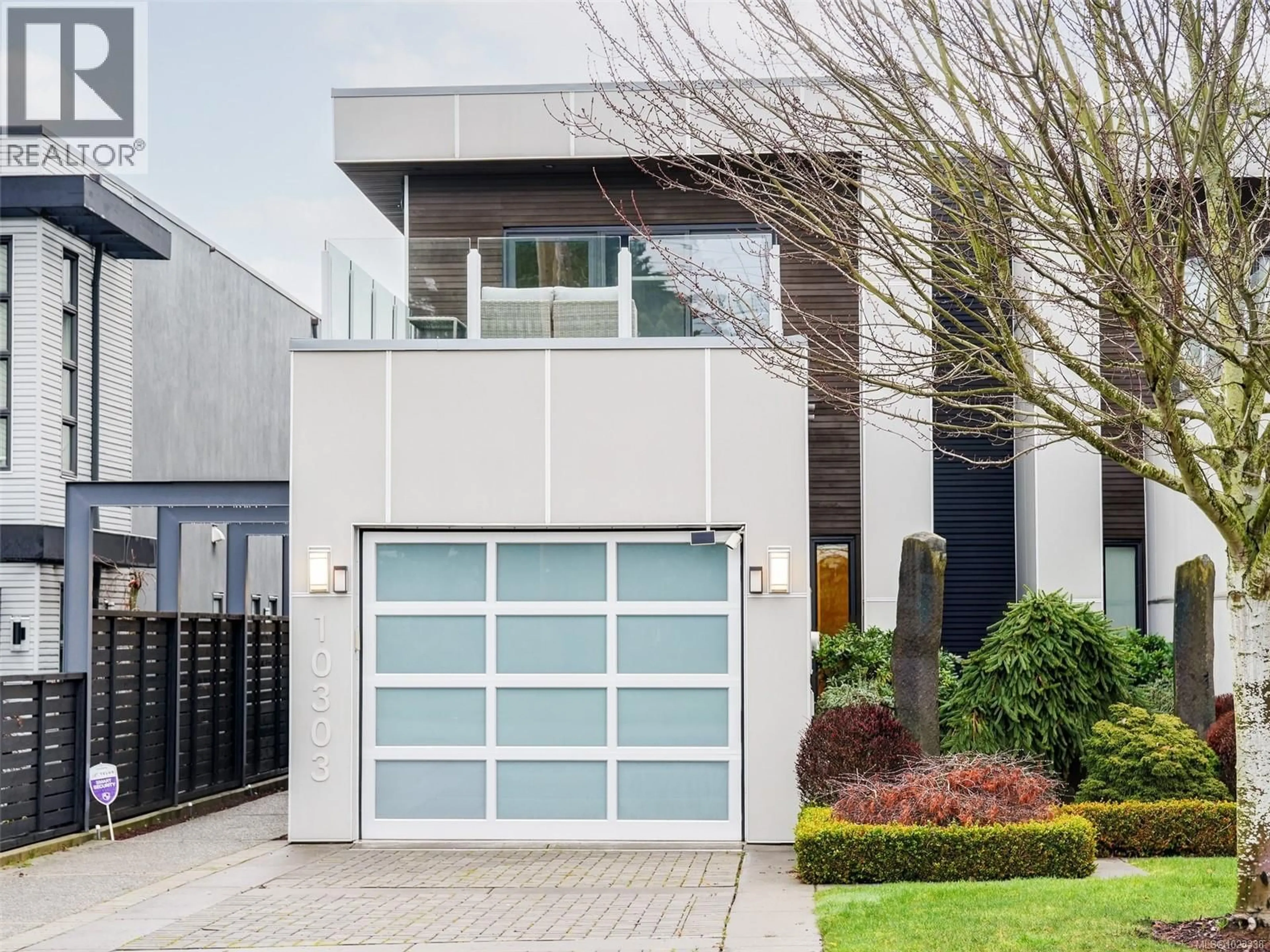 Home with brick exterior material, street for 10303 RESTHAVEN DRIVE, Sidney British Columbia V8L3H2