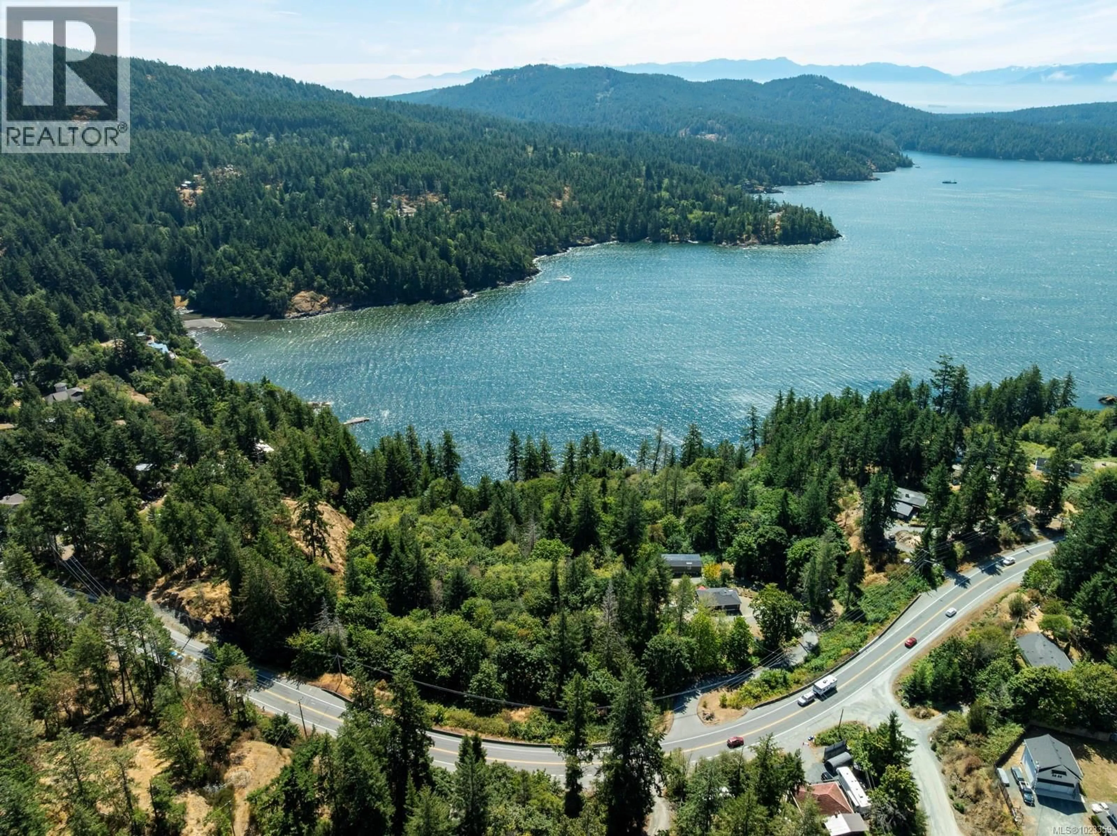 A pic from outside/outdoor area/front of a property/back of a property/a pic from drone, water/lake/river/ocean view for 5211 SOOKE ROAD, Sooke British Columbia V8V1L9