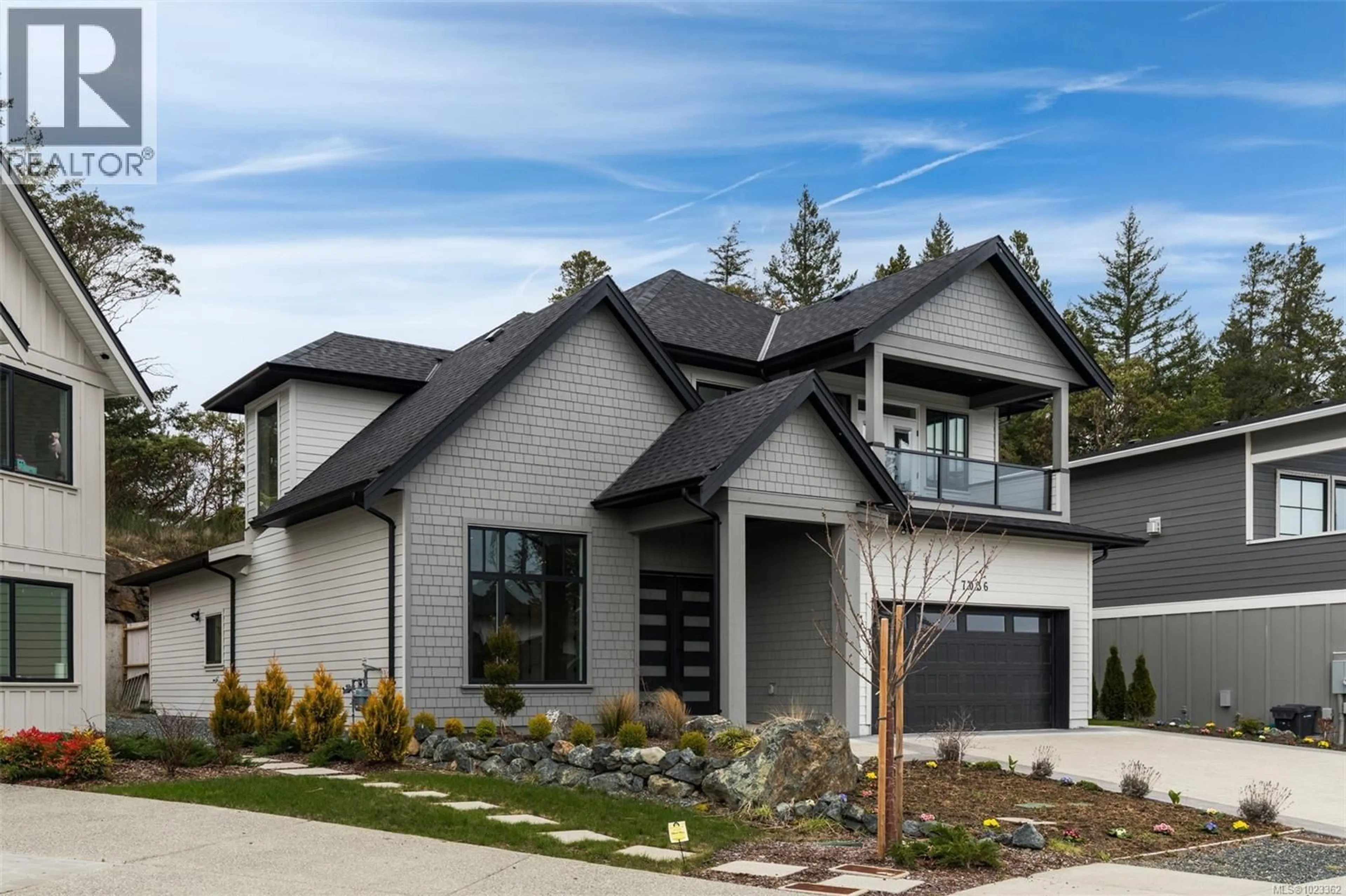 Home with brick exterior material, street for 7036 CLARKSON PLACE, Sooke British Columbia V9Z0L4