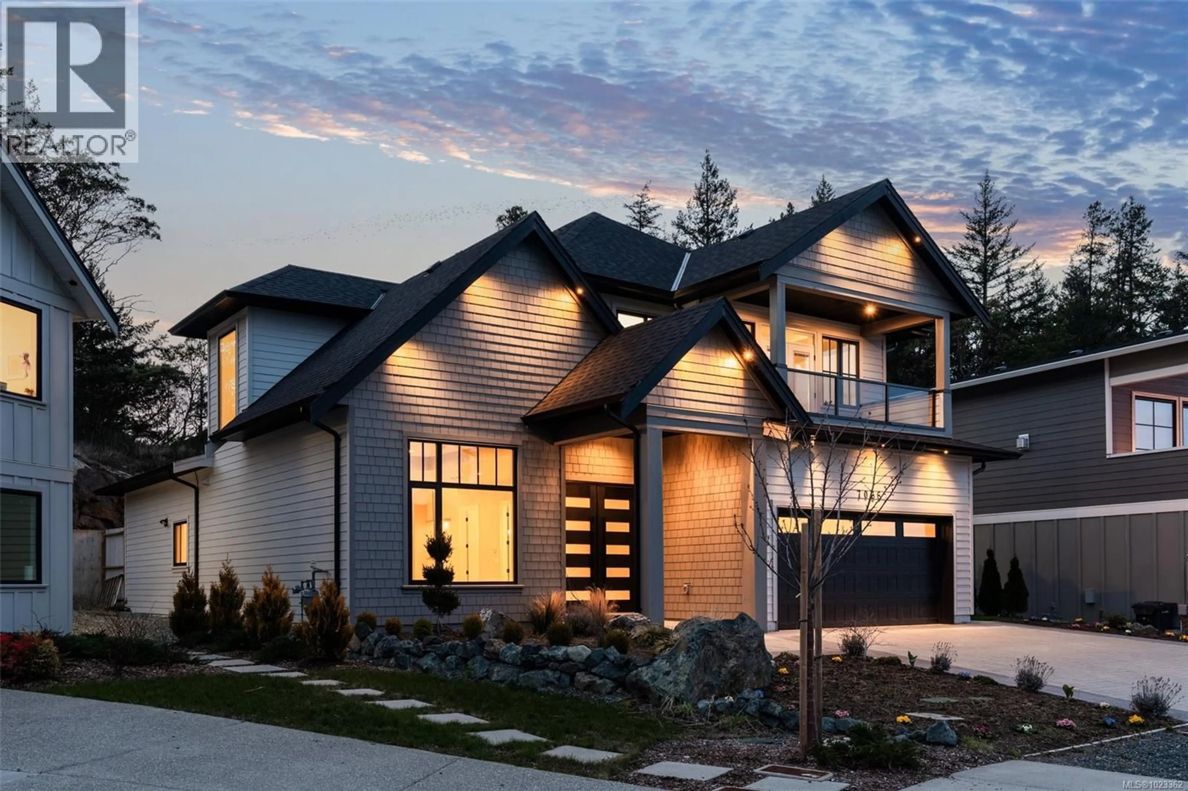 Home with brick exterior material, street for 7036 CLARKSON PLACE, Sooke British Columbia V9Z0L4