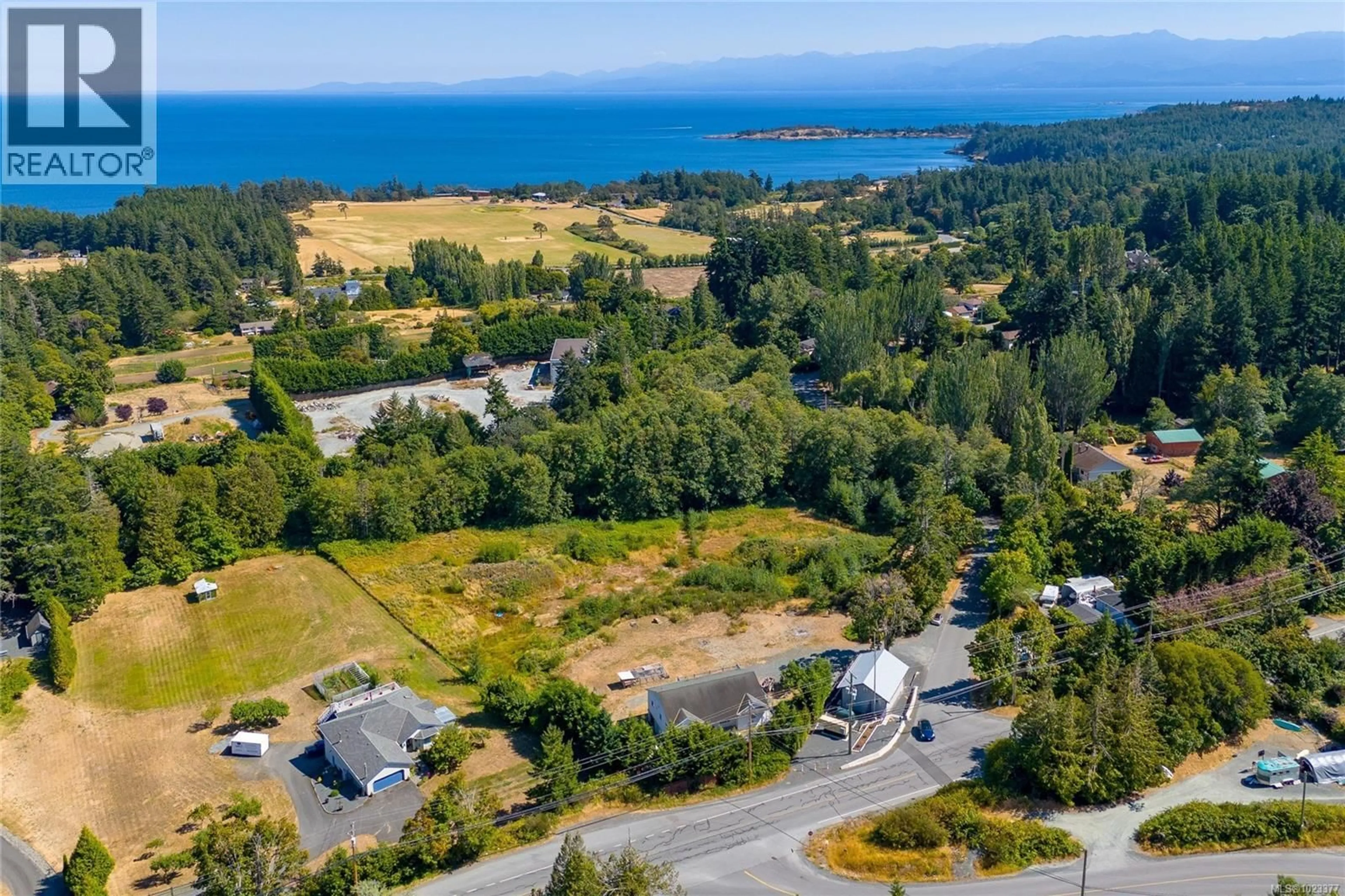 A pic from outside/outdoor area/front of a property/back of a property/a pic from drone, water/lake/river/ocean view for 681 LOMBARD DRIVE, Metchosin British Columbia V9C3Y9