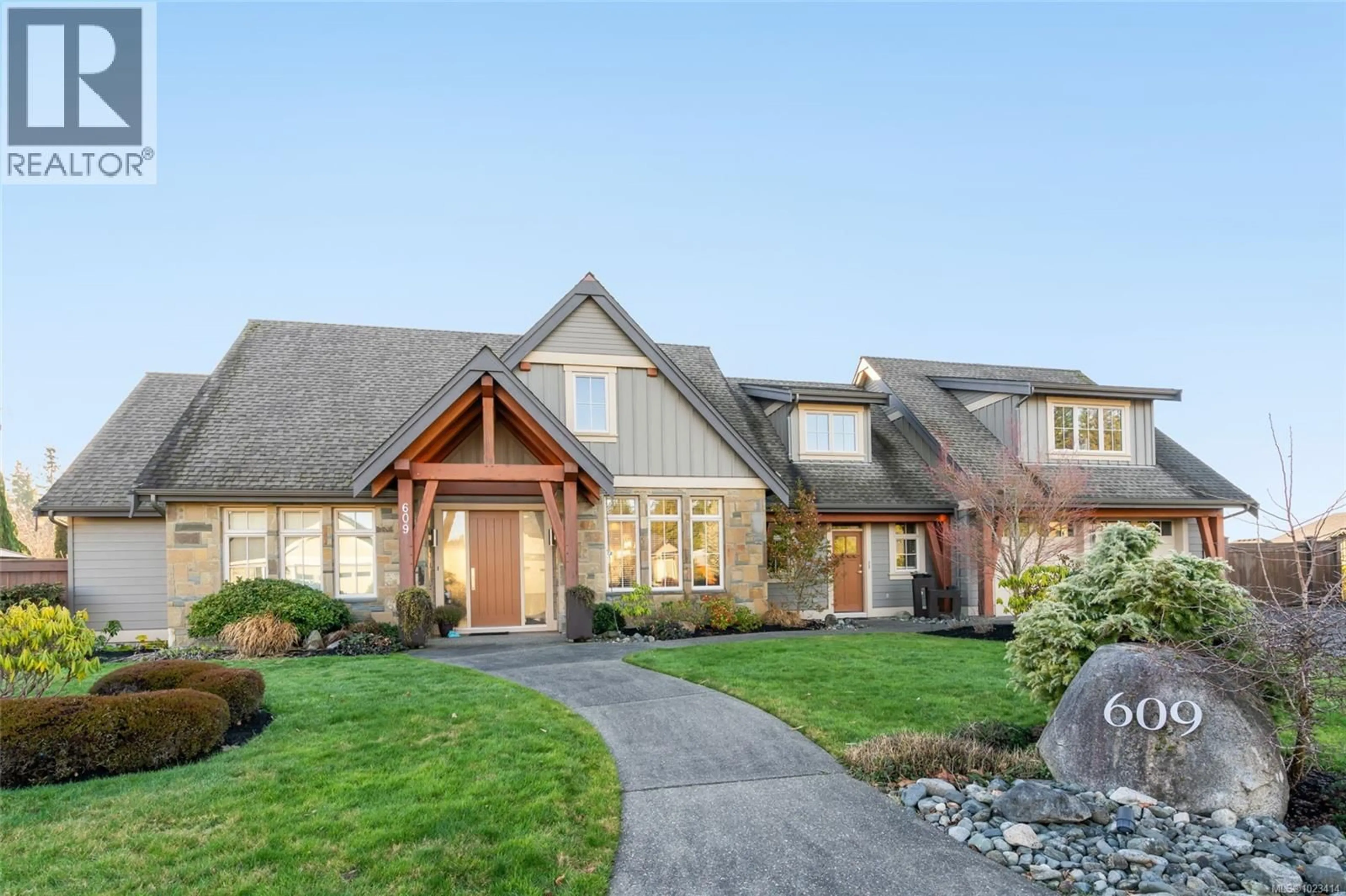 Home with brick exterior material, unknown for 609 PROSPECT POINTE DRIVE, French Creek British Columbia V9P0B7