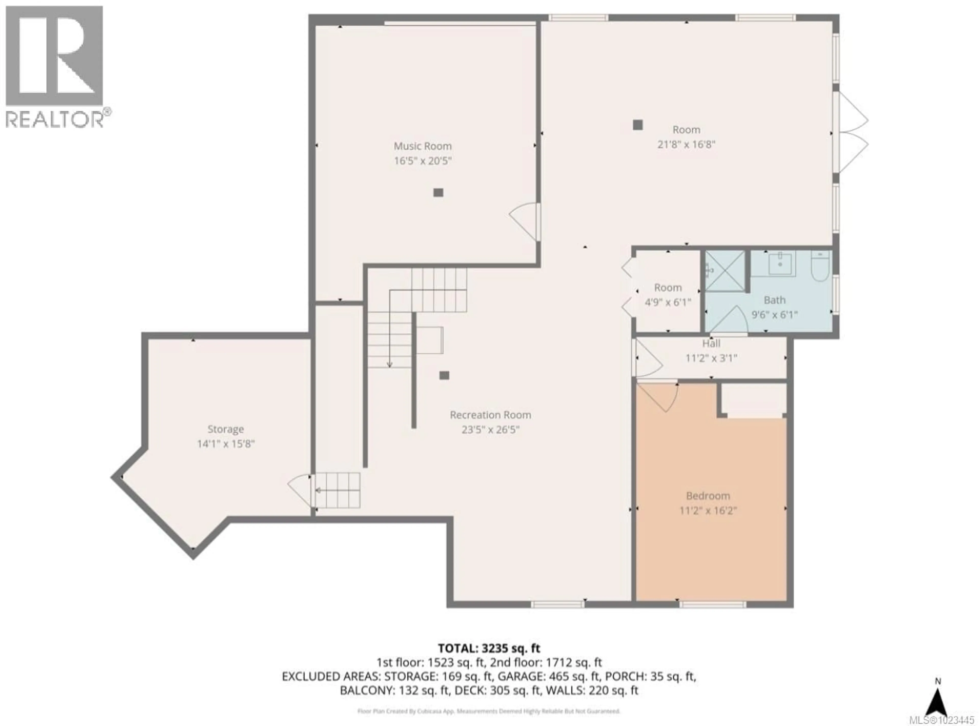 Floor plan for 3845 KEEHA DRIVE, Port Alberni British Columbia V9Y8C8
