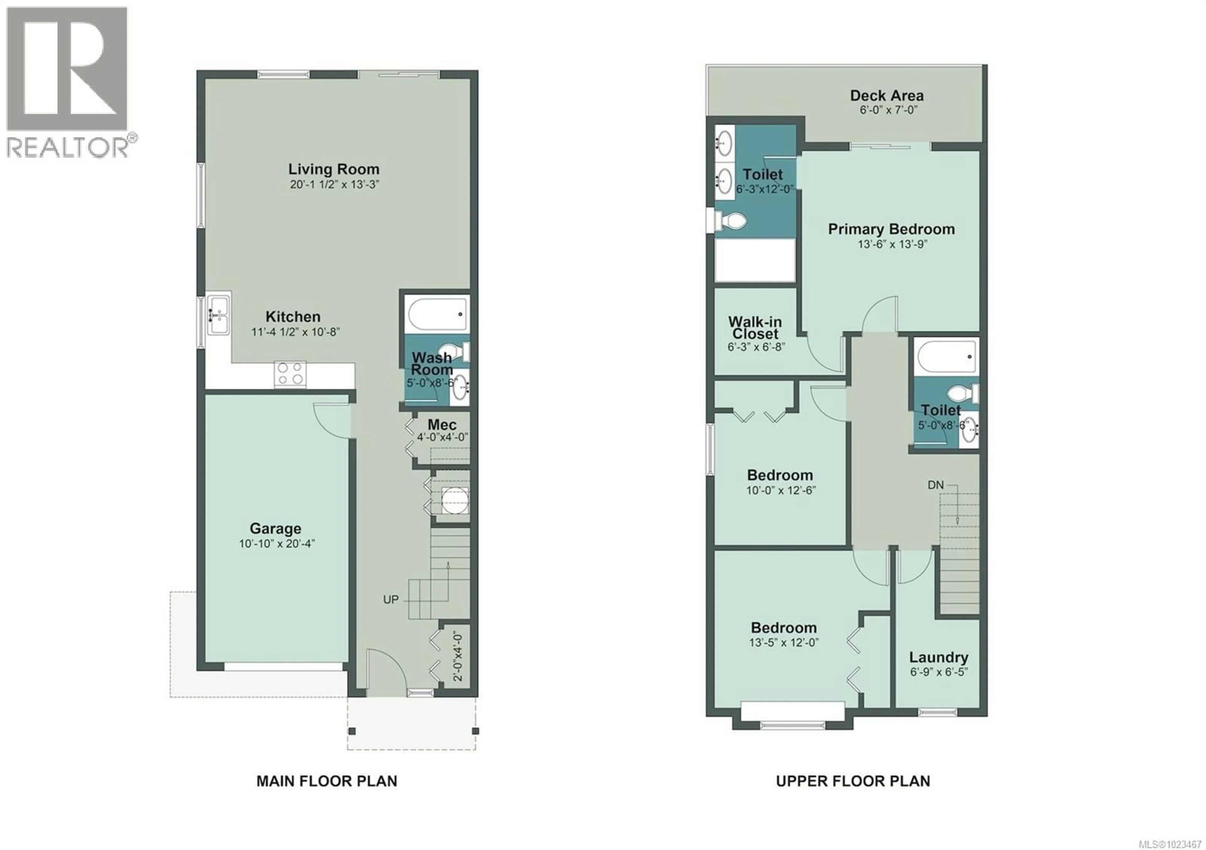 Floor plan for 850 SUNDERLAND AVENUE, Nanaimo British Columbia V9S4Z4