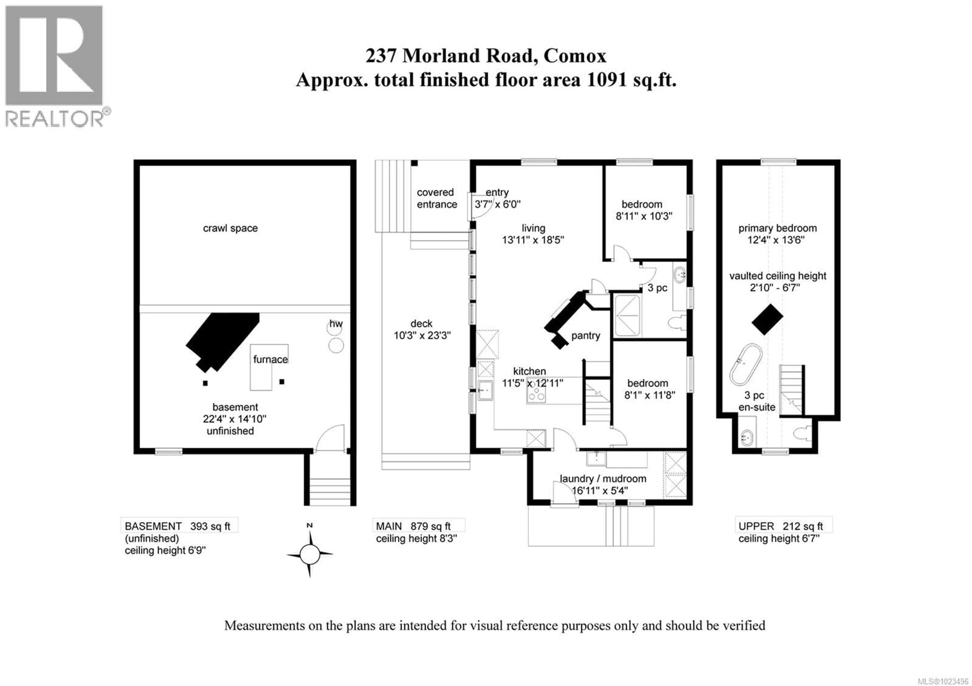 Floor plan for 237 MORLAND ROAD, Comox British Columbia V9M3W2