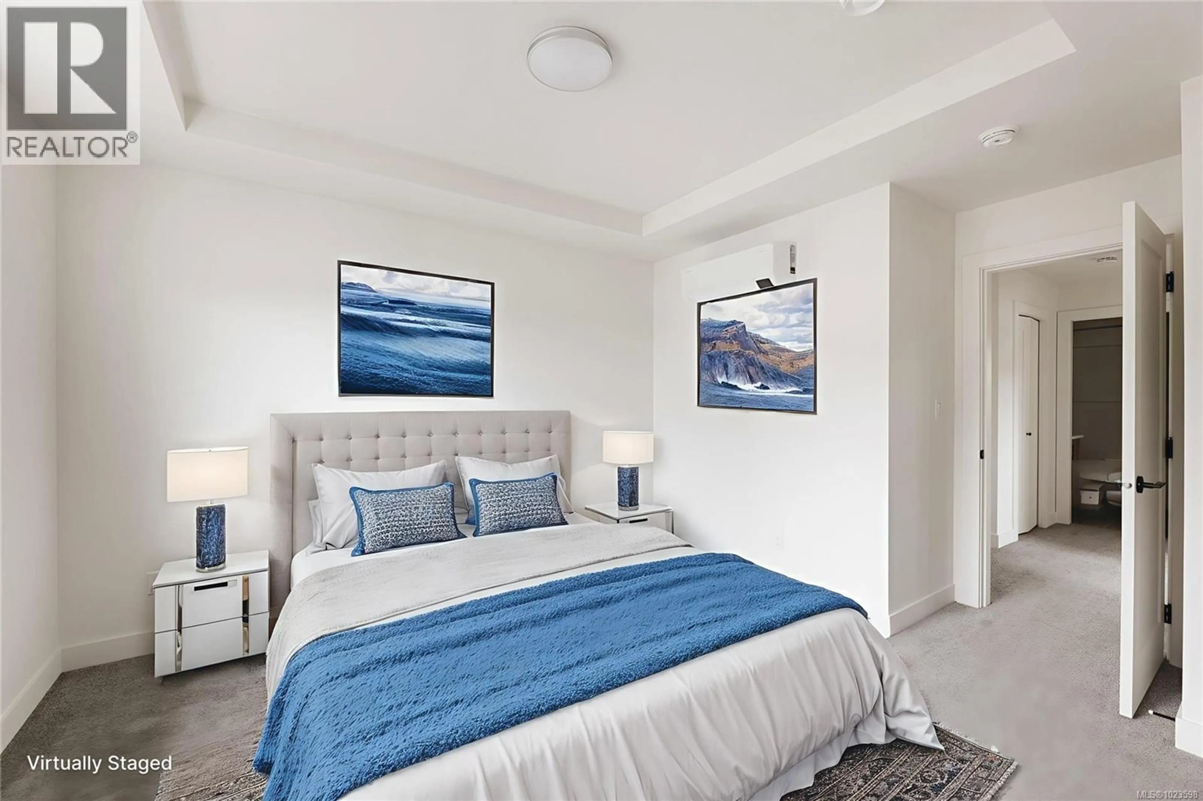 Bedroom with bed, carpet floor for 920 ROSEFINCH PLACE, Langford British Columbia V9C0J9