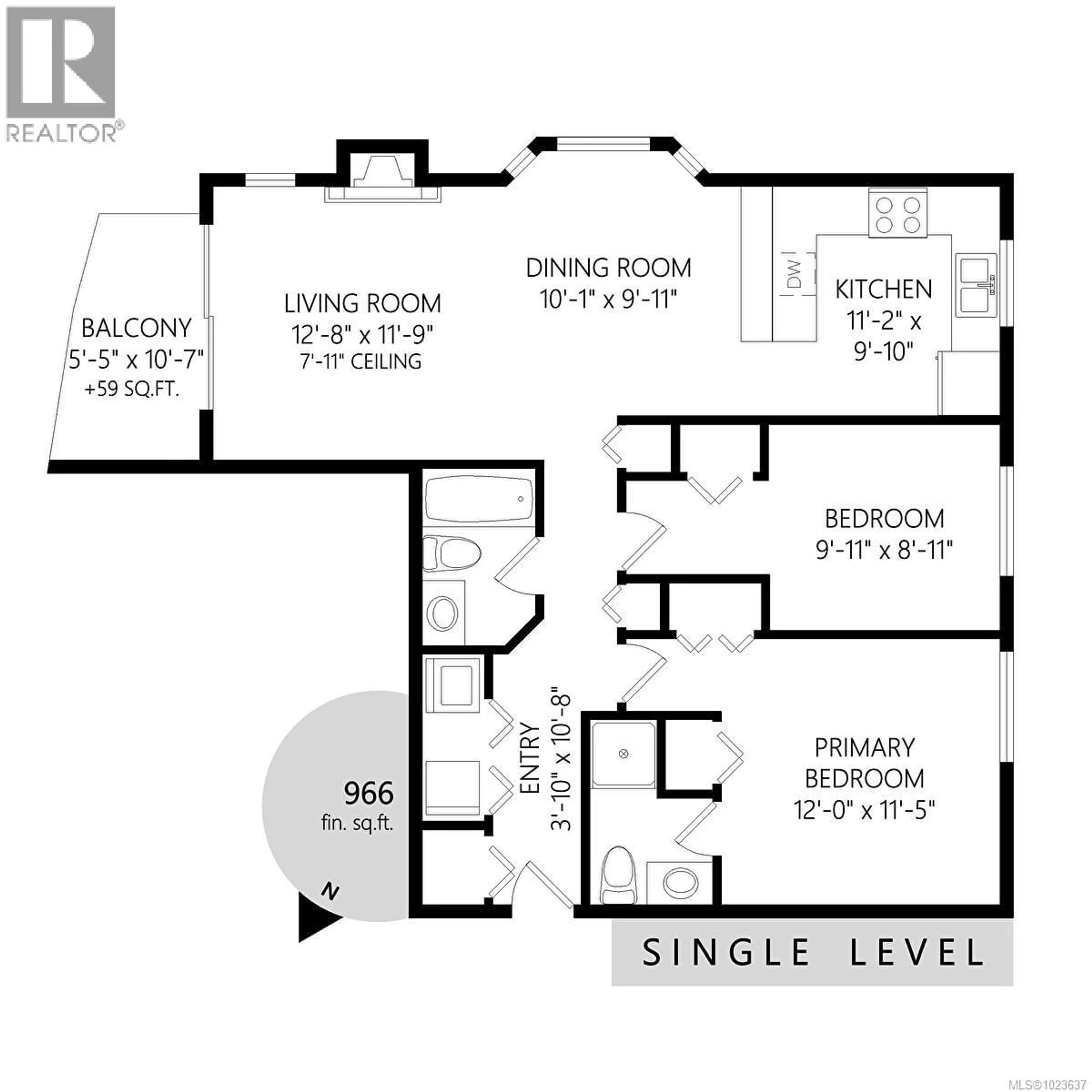 Floor plan for 305B - 3000 OAK STREET, Chemainus British Columbia V0R1K1