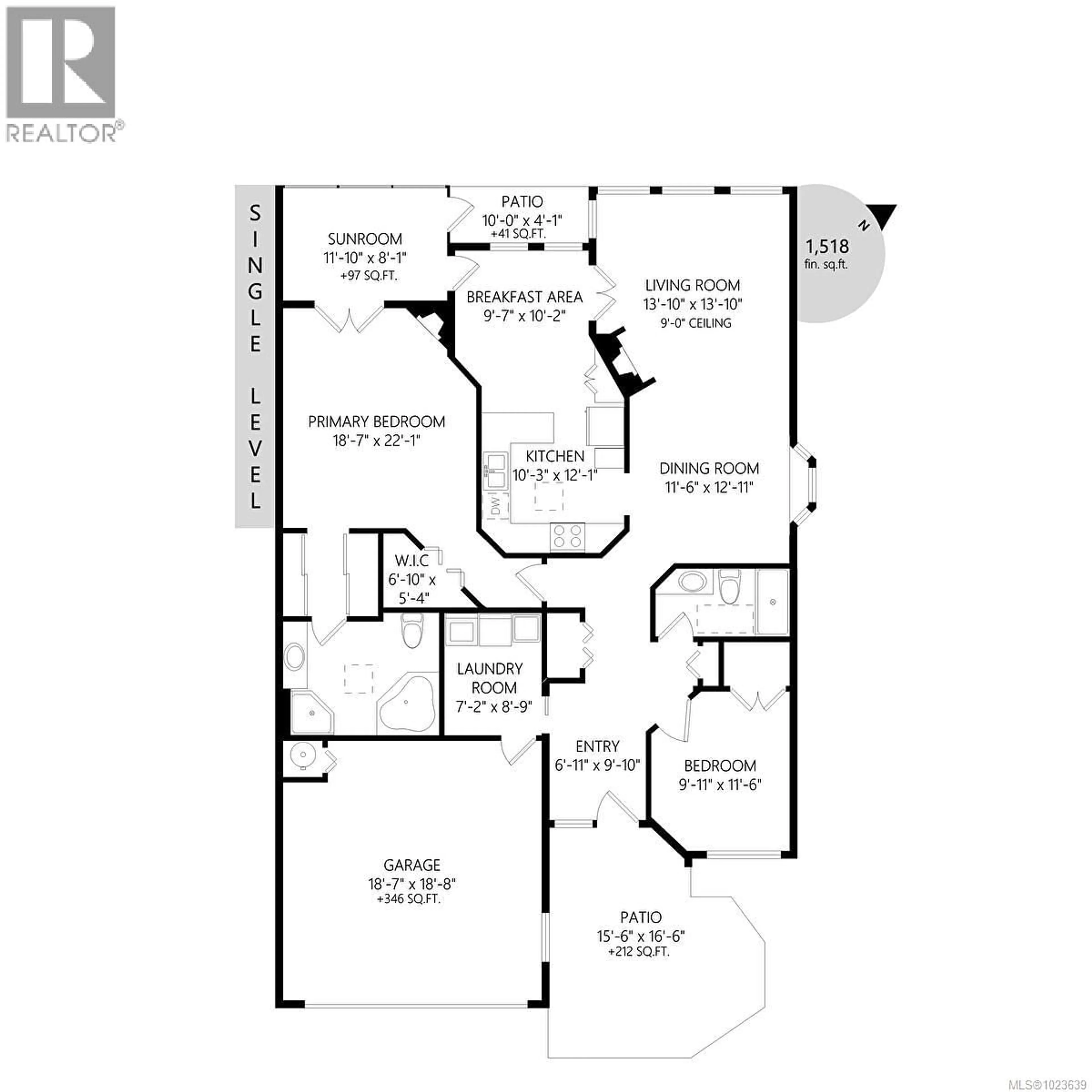 Floor plan for 30 - 2979 RIVER ROAD, Chemainus British Columbia V0R1K3