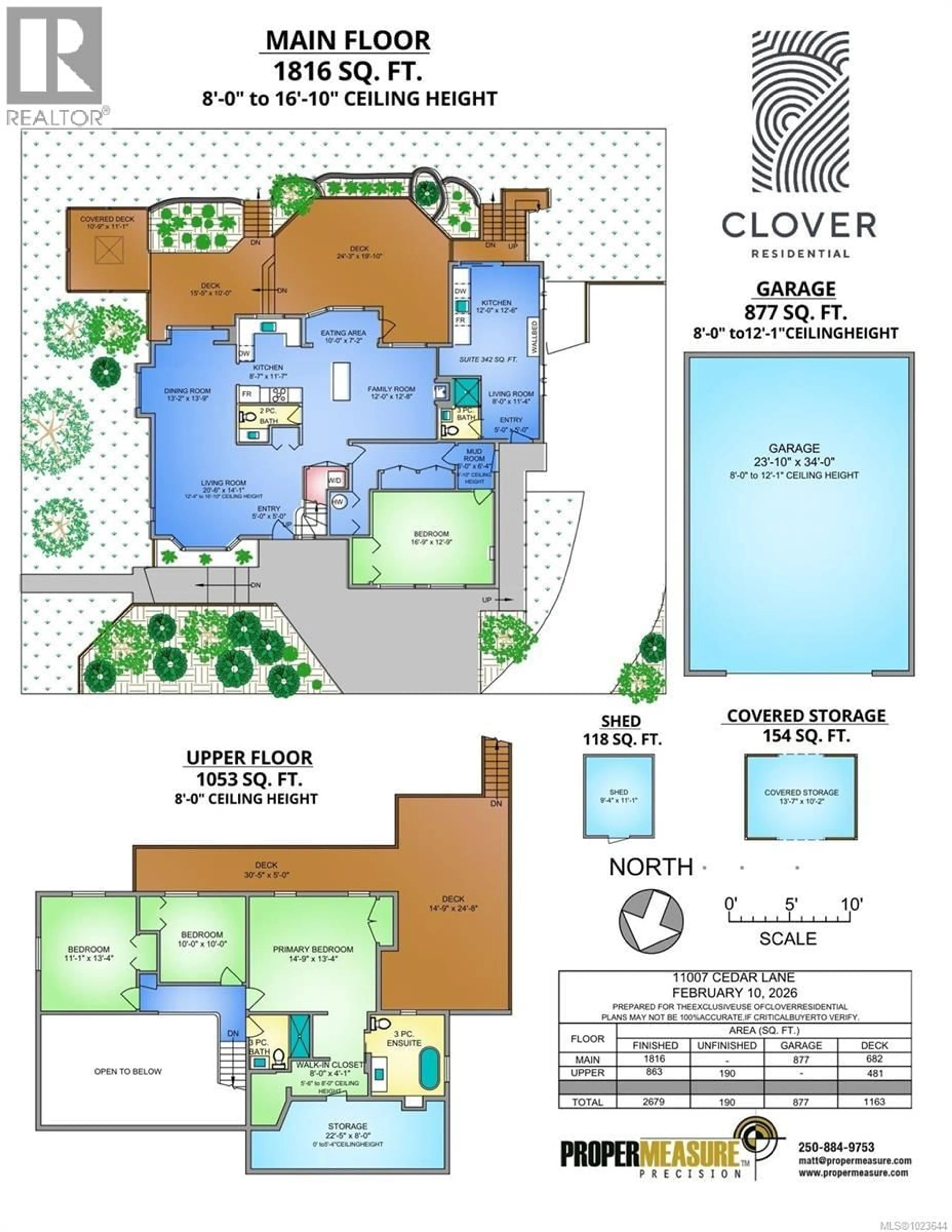 Floor plan for 11007 CEDAR LANE, North Saanich British Columbia V8L5R1