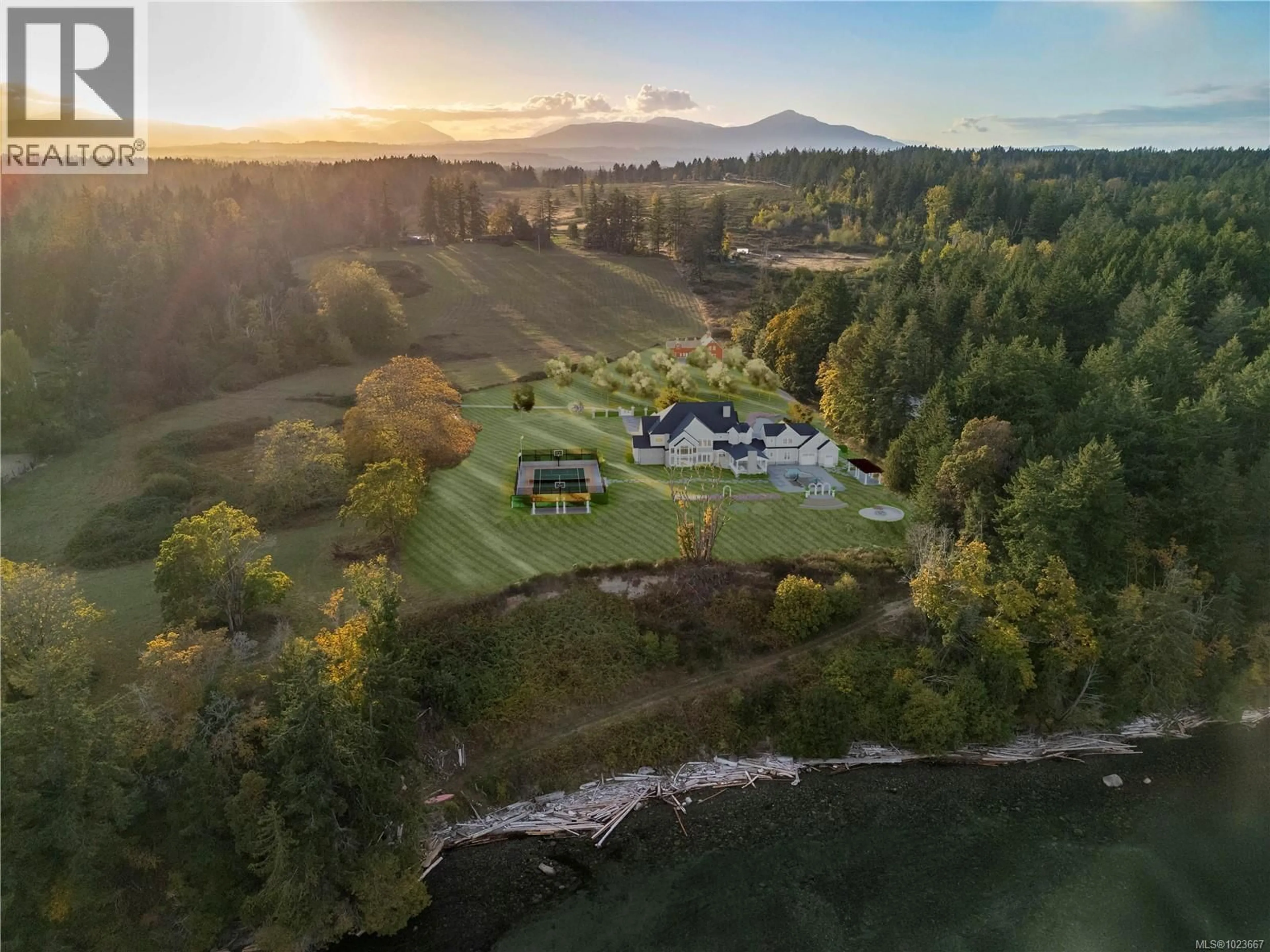 A pic from outside/outdoor area/front of a property/back of a property/a pic from drone, water/lake/river/ocean view for 2980 LOFTHOUSE ROAD, Nanaimo British Columbia V9X1N6
