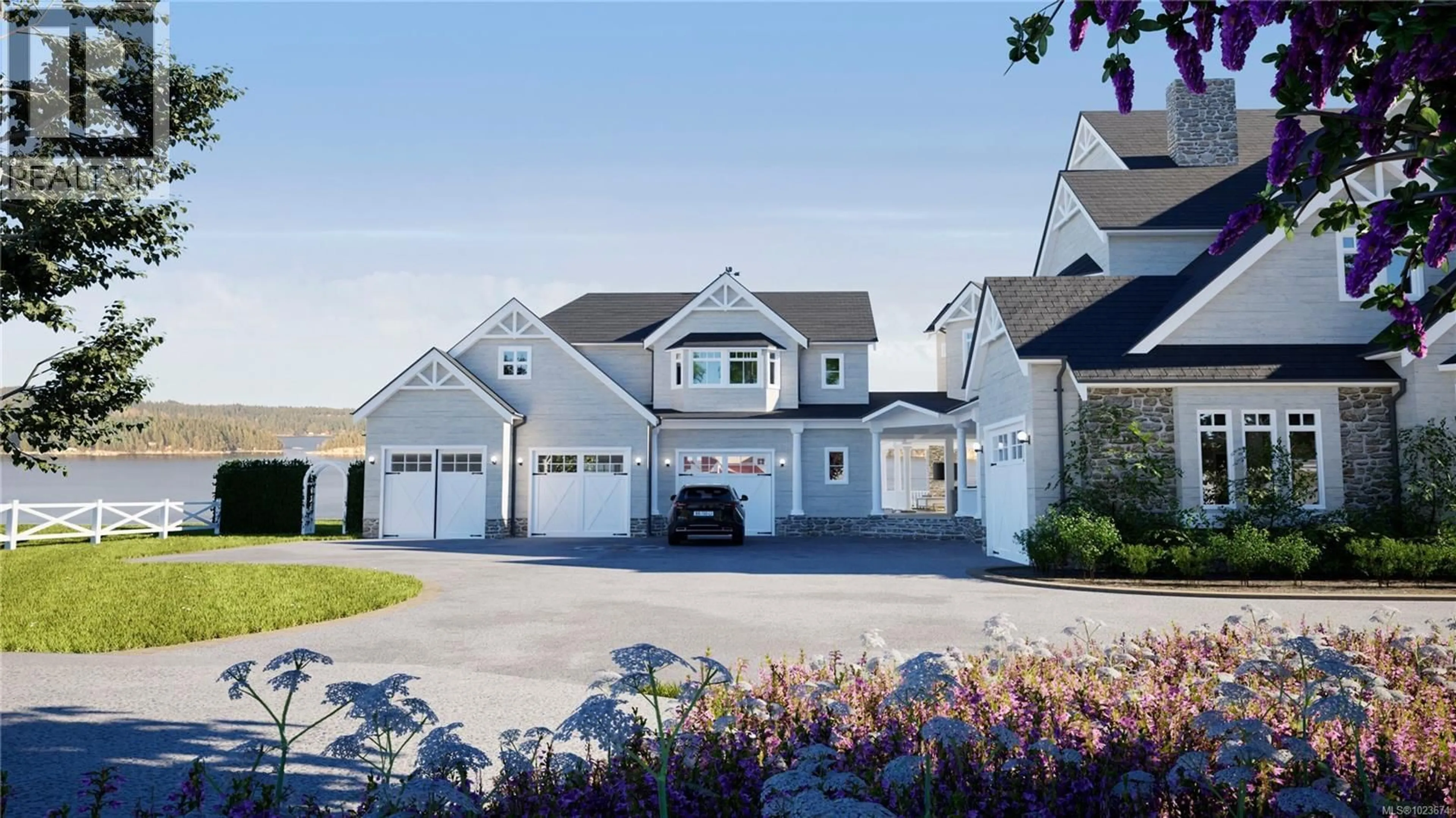 Home with vinyl exterior material, street for 2980 LOFTHOUSE ROAD, Cassidy British Columbia V9X1N6