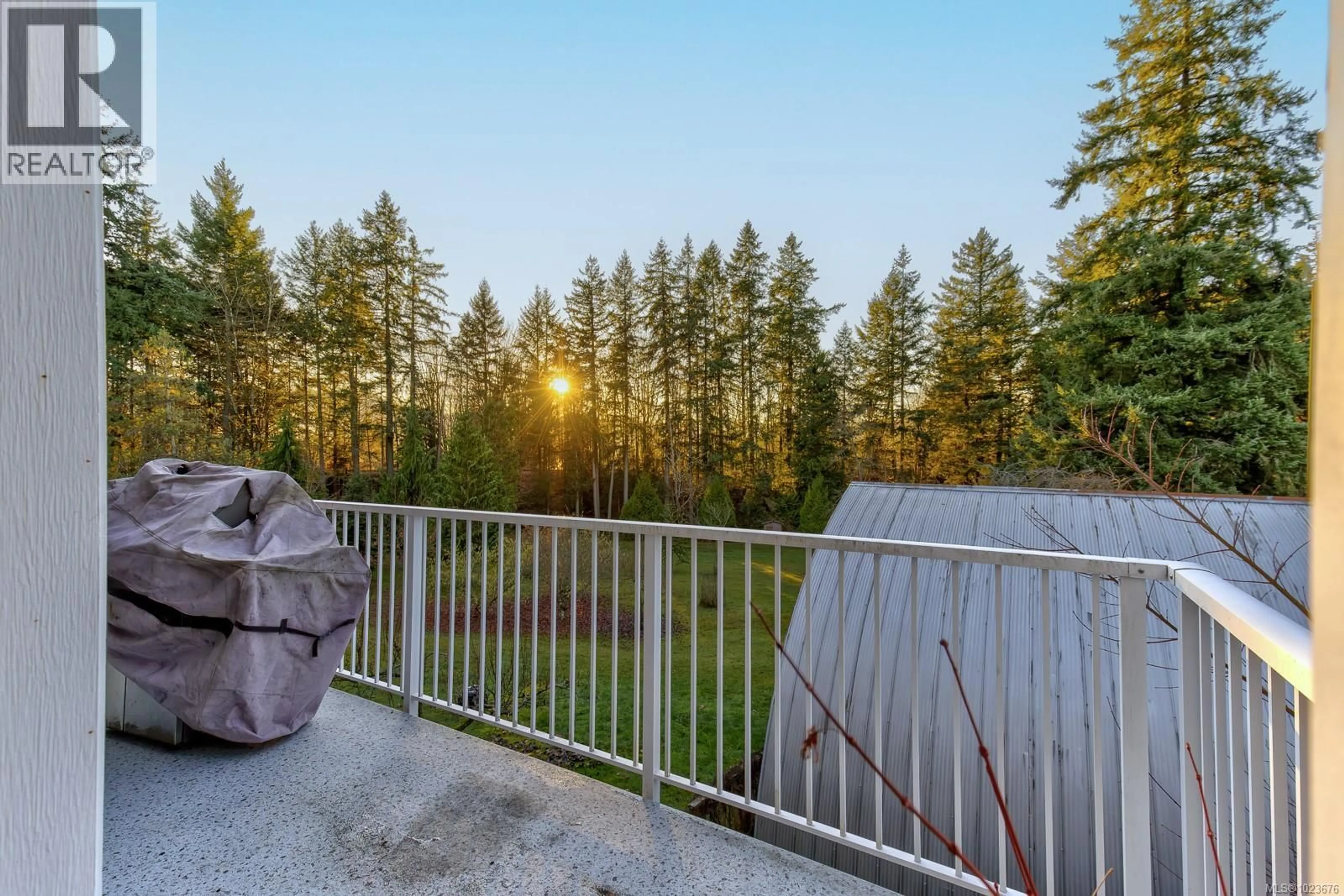 Patio, forest/trees view for 128 - 6057 DOUMONT ROAD, Nanaimo British Columbia V9T0G3