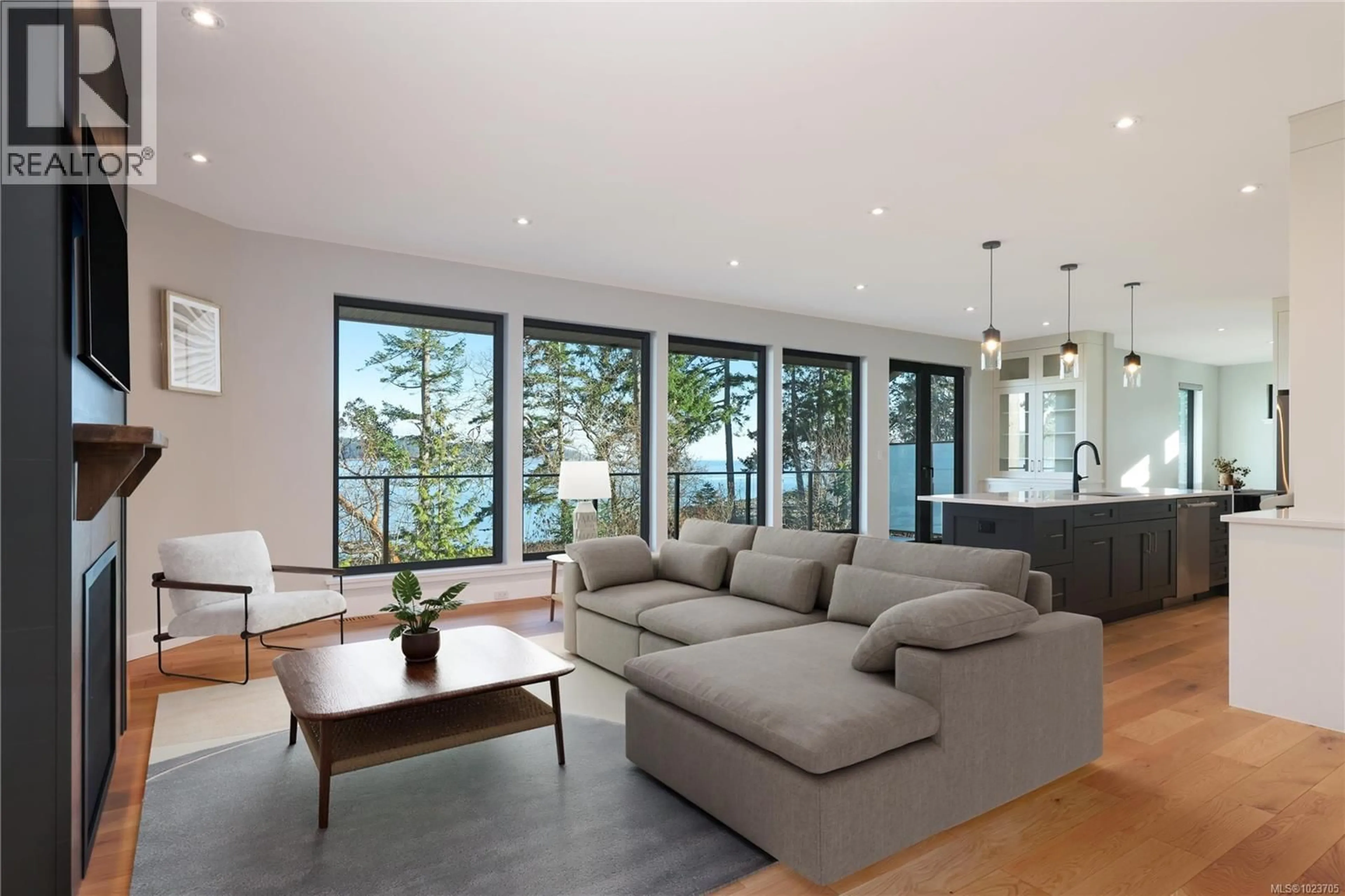 Living room with furniture, unknown for 176 BAYNES DRIVE, Fanny Bay British Columbia V0R1W0