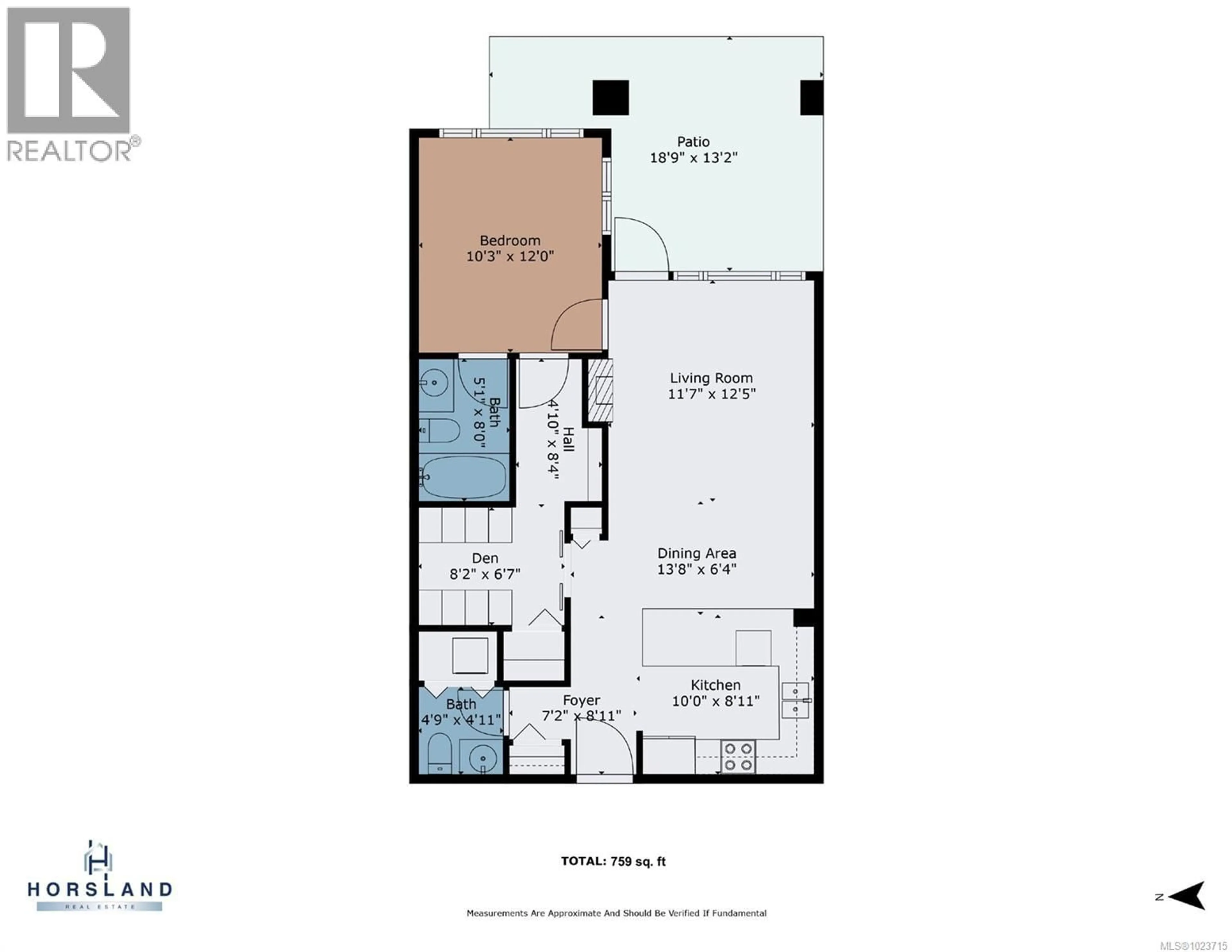Floor plan for 111 - 5670 EDGEWATER LANE, Nanaimo British Columbia V9T6K1