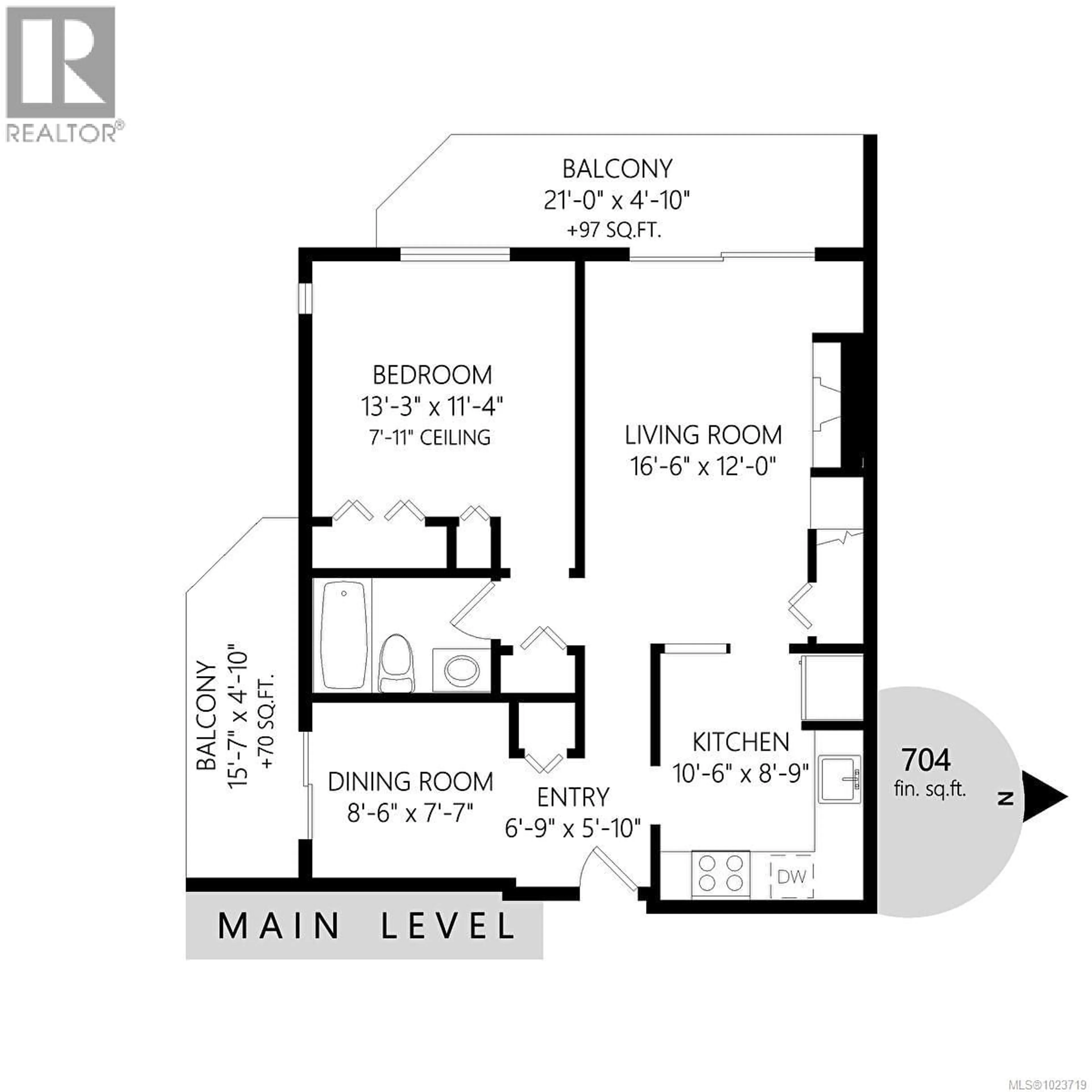 Floor plan for 310 - 3215 ALDER STREET, Saanich British Columbia V8X1P3
