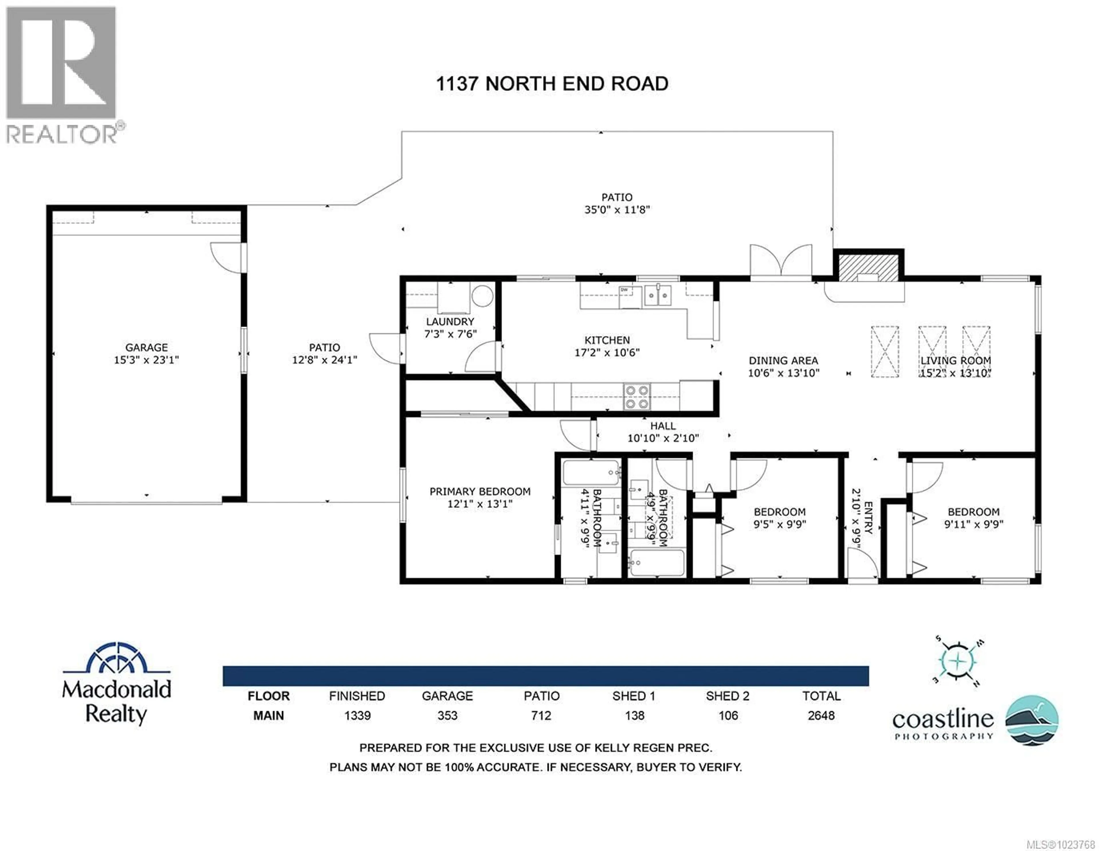Floor plan for 1137 NORTH END ROAD, Salt Spring British Columbia V8K1M1