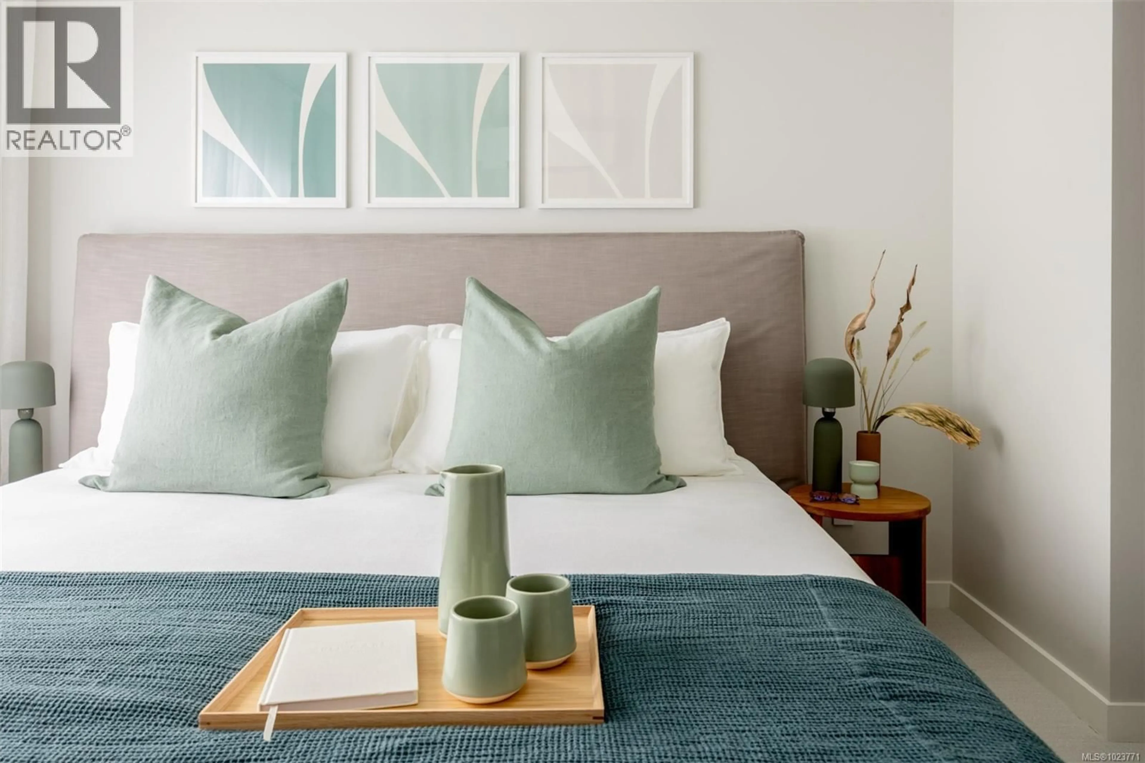 Bedroom with bed, unknown for 103 - 3230 GLENDALE PLACE, Langford British Columbia V9B1Y2