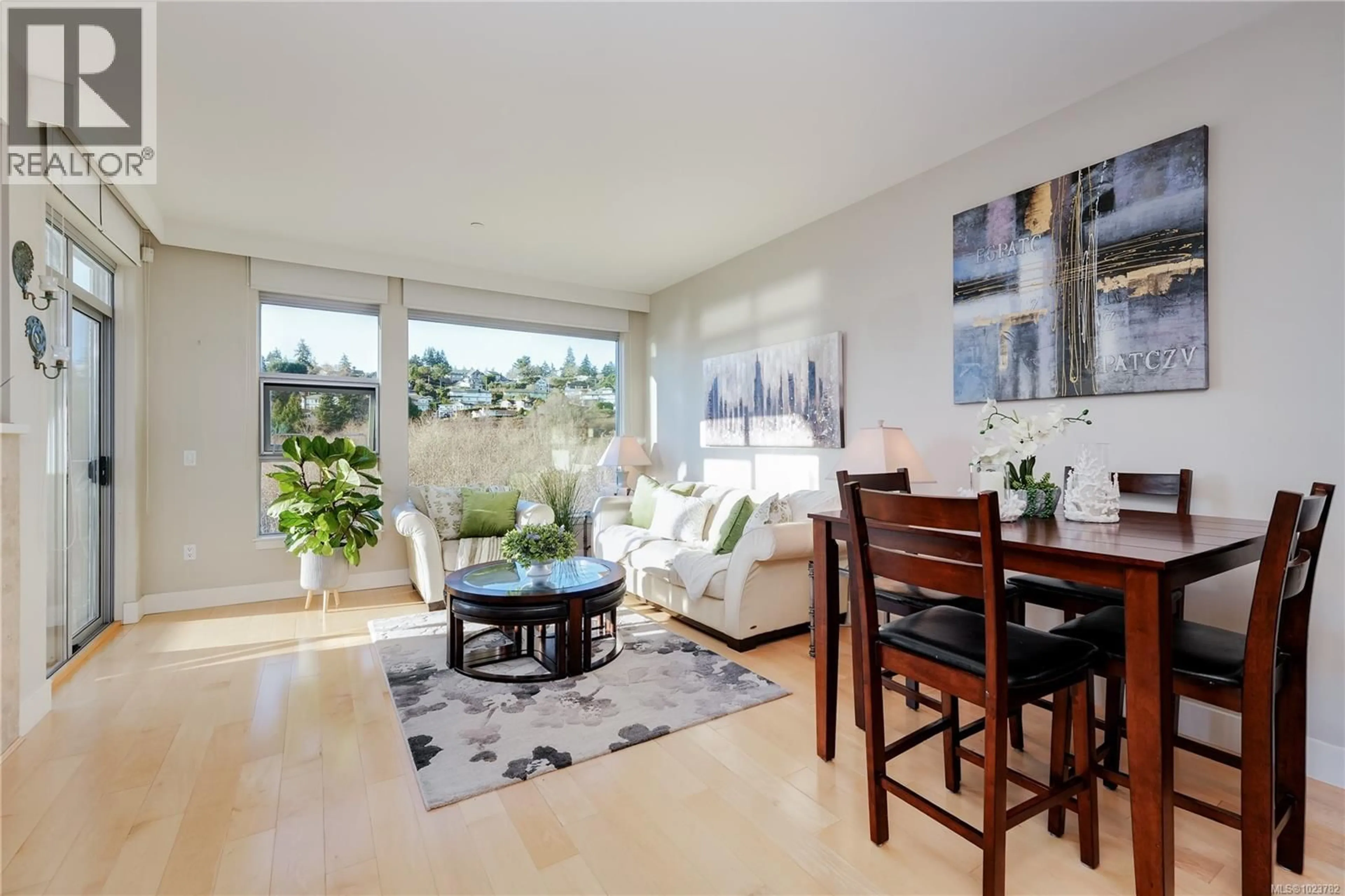 Living room with furniture, unknown for 404 - 3234 HOLGATE LANE, Colwood British Columbia V9C0A6