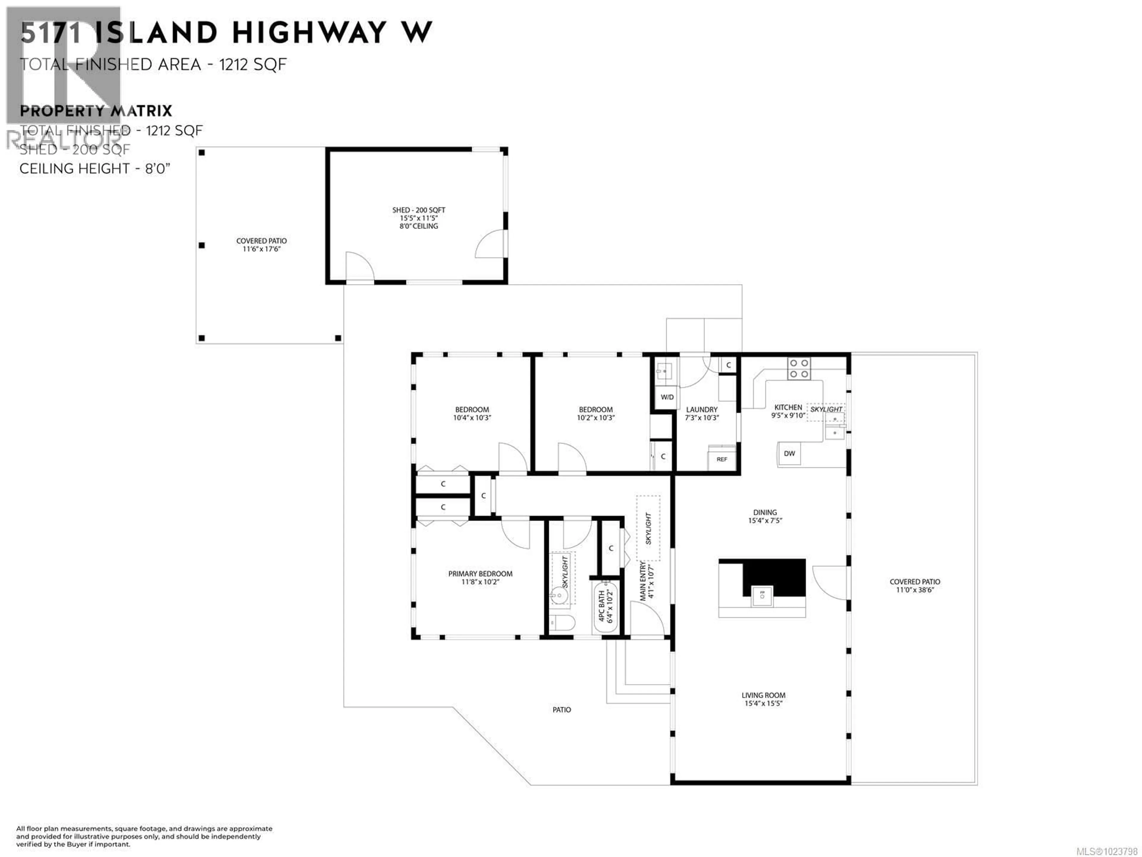 Floor plan for 5171 ISLAND HIGHWAY WEST, Qualicum Beach British Columbia V9K1Z1