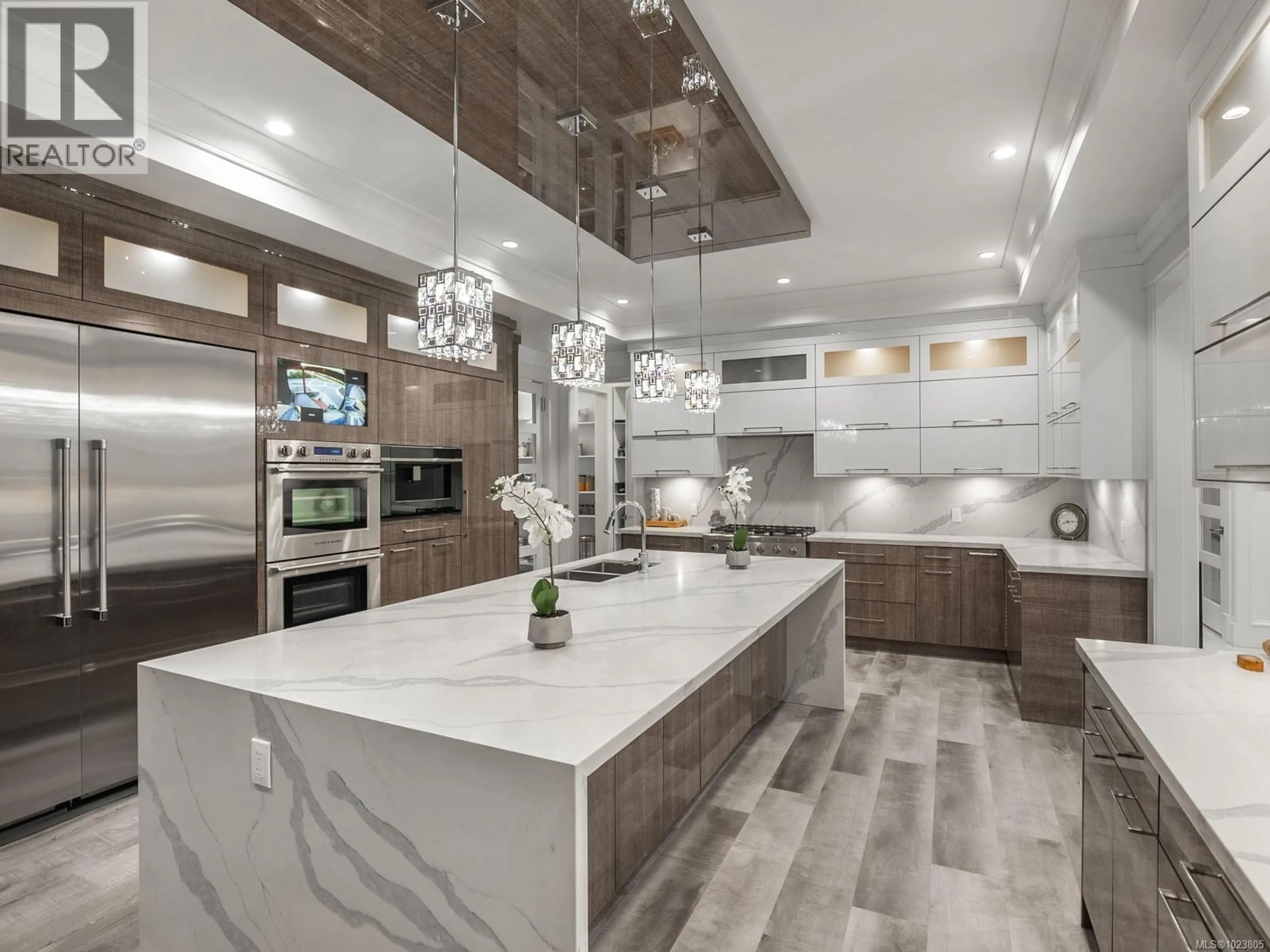 Contemporary kitchen, ceramic/tile floor for 6118 COTTAM ROAD, Port Alberni British Columbia V9Y8R9