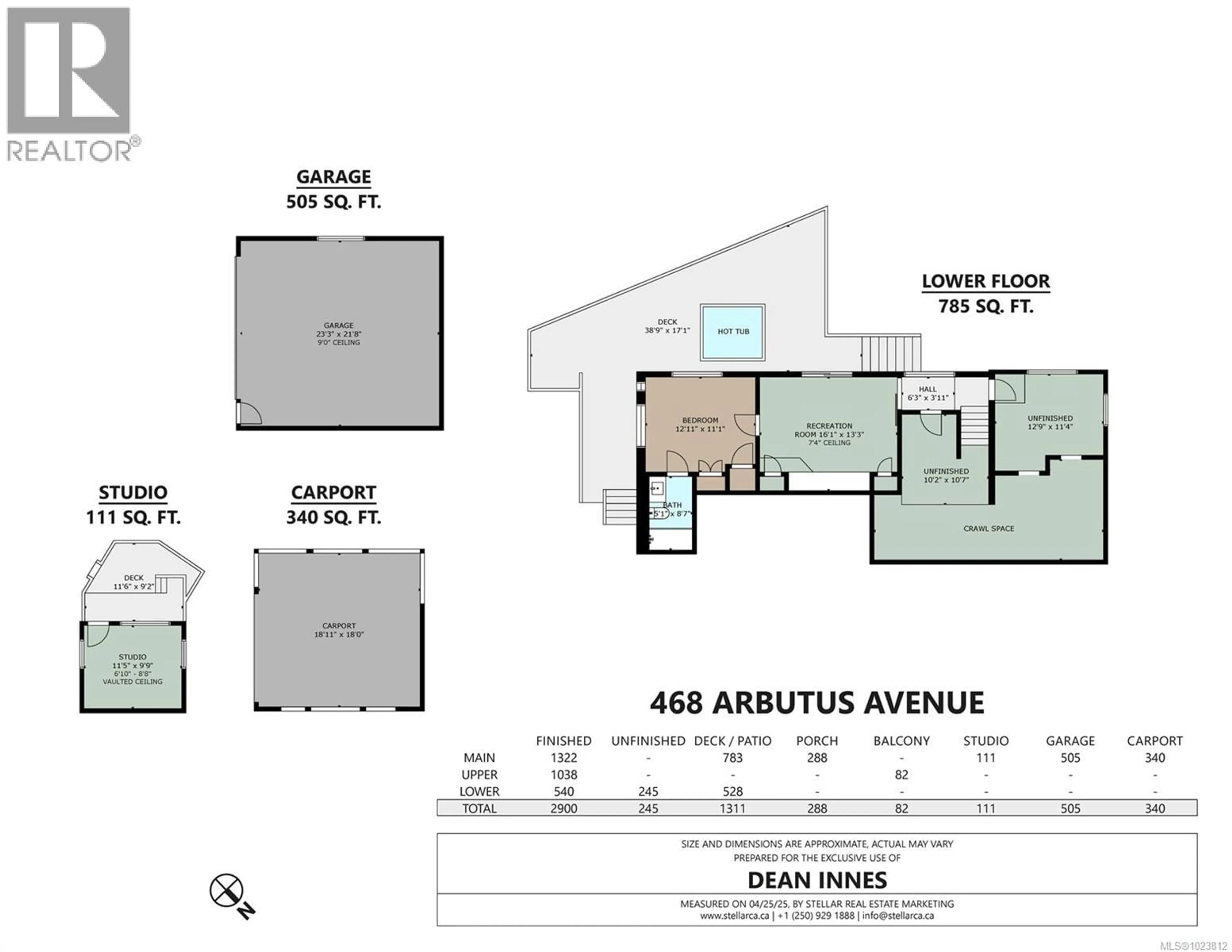 Floor plan for 468 ARBUTUS AVENUE, Duncan British Columbia V9L5X6
