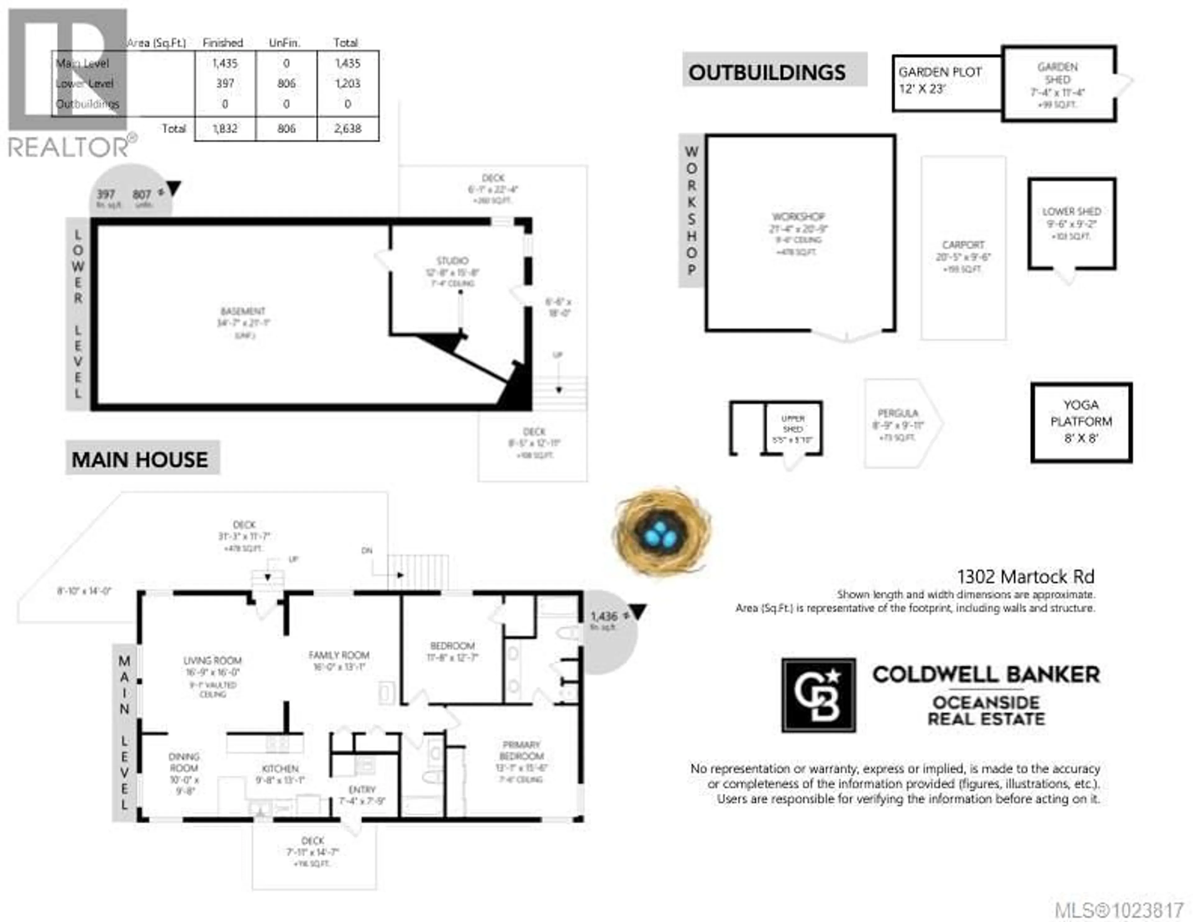 Floor plan for 1302 MARTOCK ROAD, Sooke British Columbia V9Z1B1